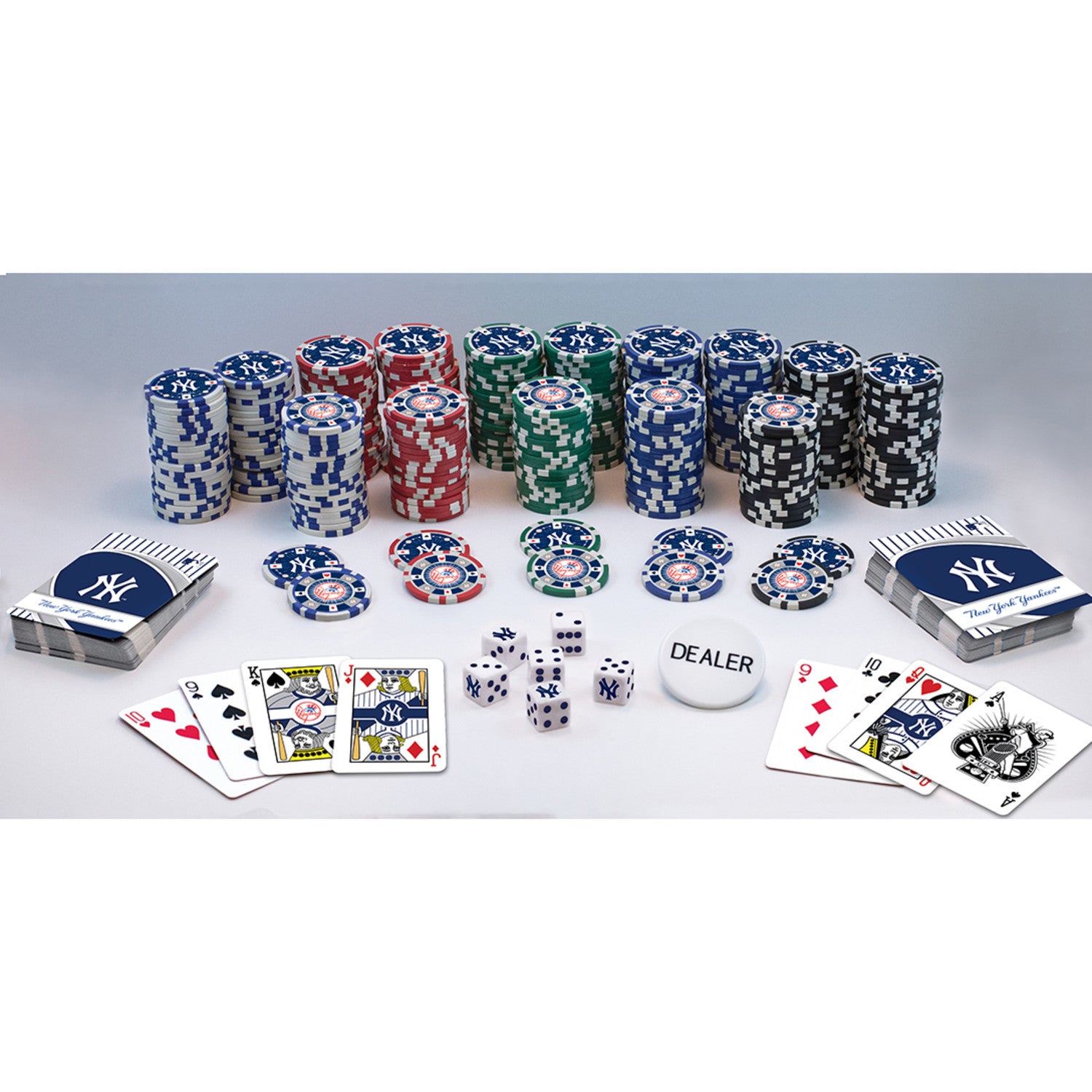 New York Yankees MLB 300pc Poker Set
