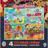 Hanna-Barbera 4 Pack - 100 Piece Kids Puzzles