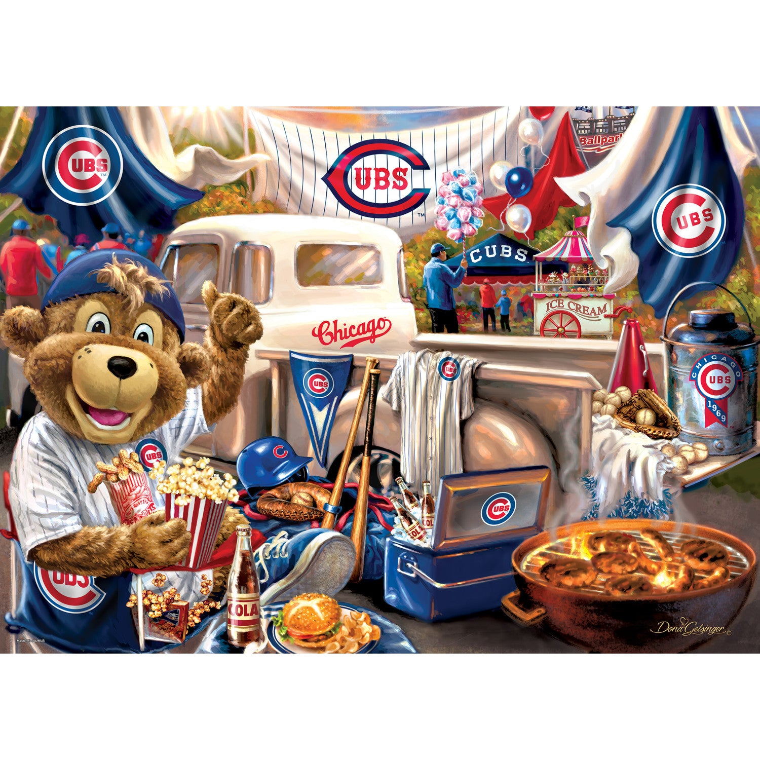 Chicago Cubs MLB Gameday 1000pc Puzzle