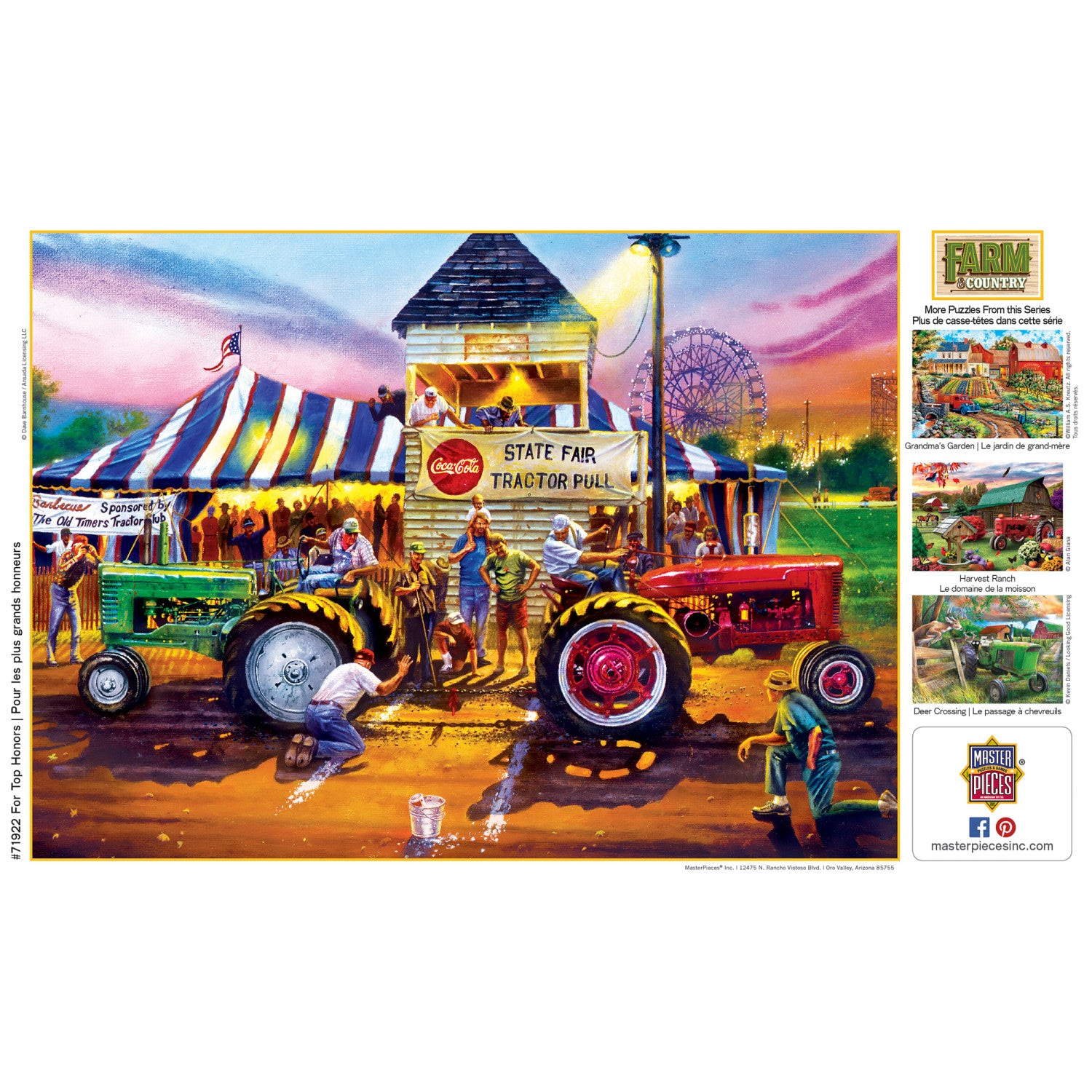 Farm & Country - For Top Honors 1000 Piece Puzzle