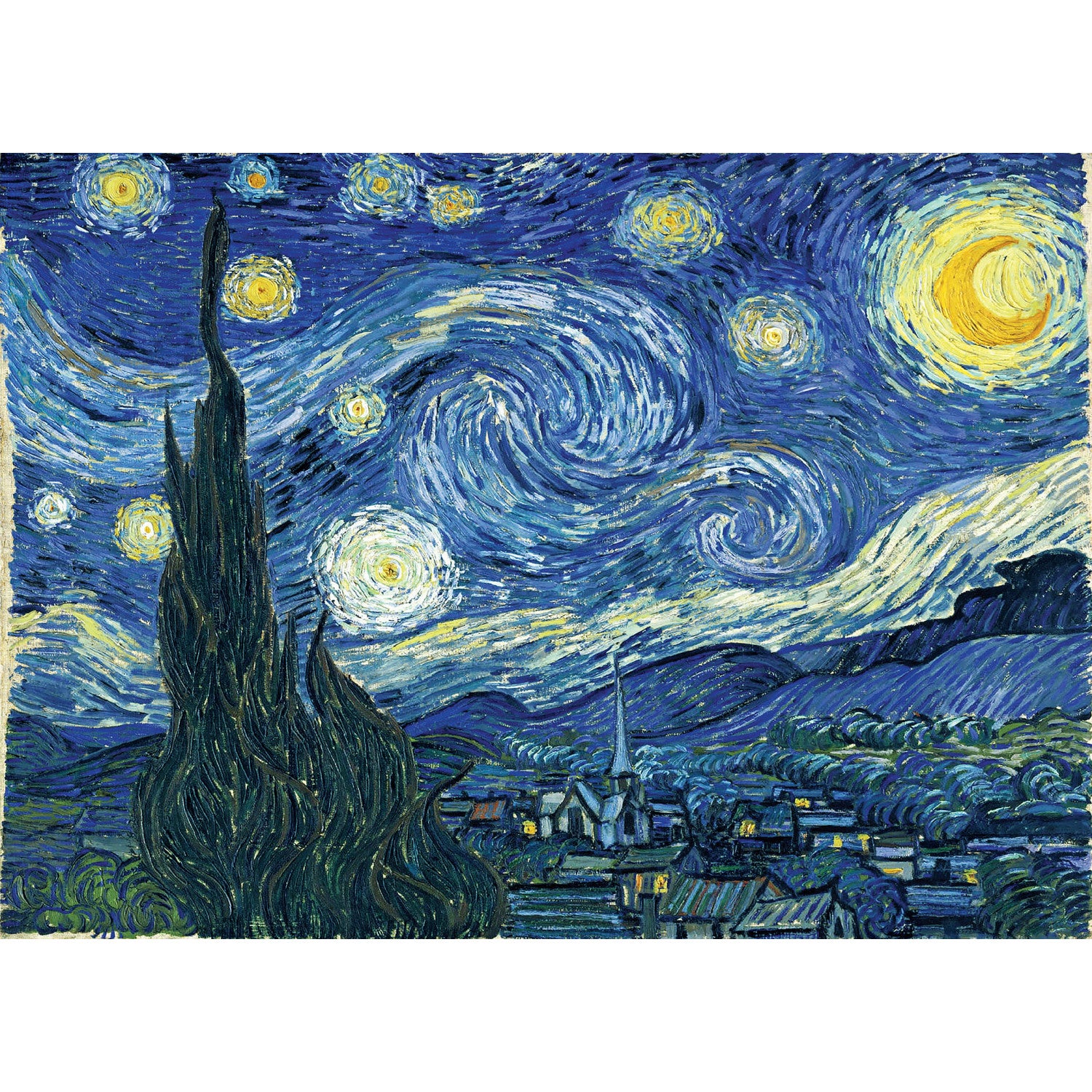 MasterPieces of Art - Starry Night 1000 Piece Puzzle