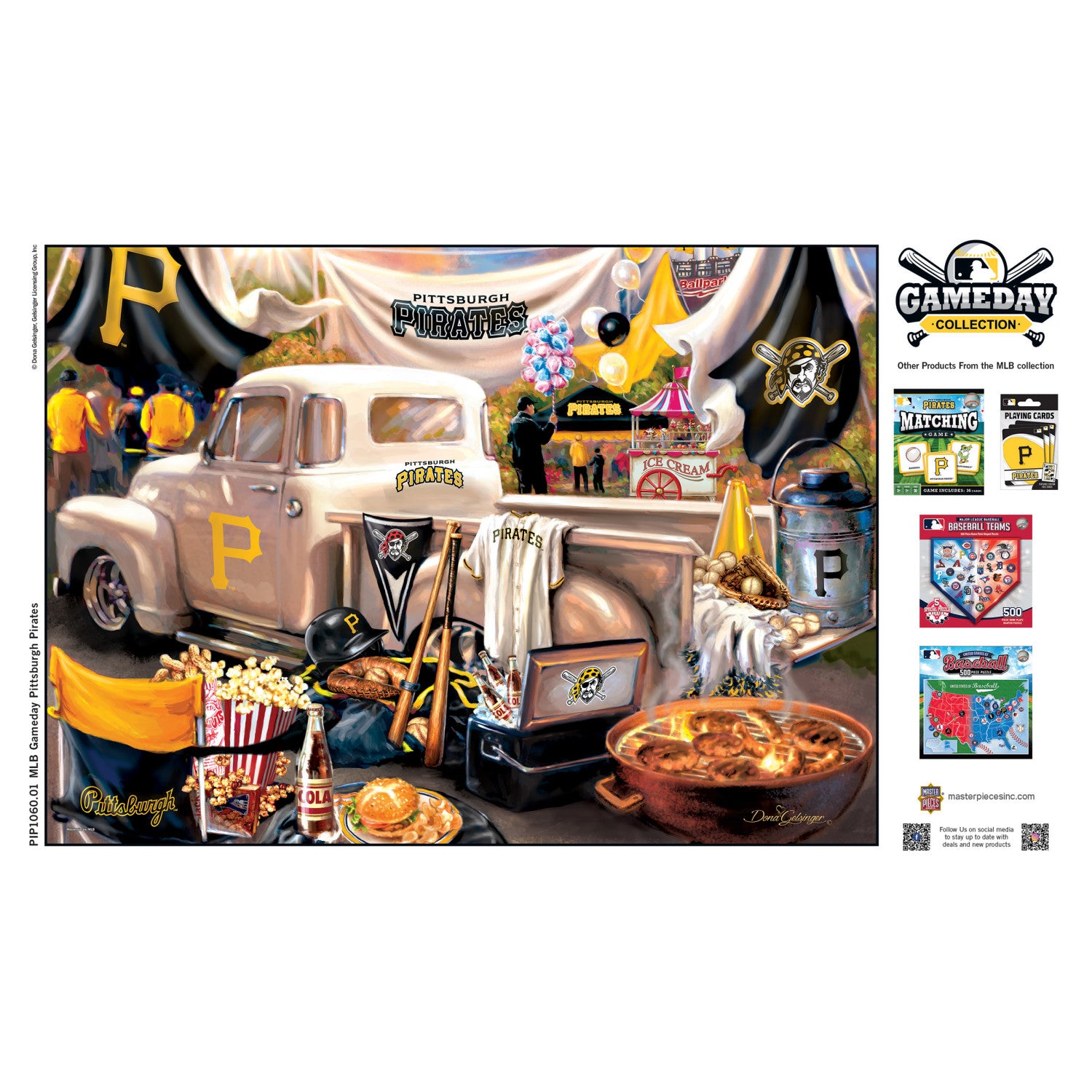 Pittsburgh Pirates - Gameday 1000 Piece Jigsaw Puzzle