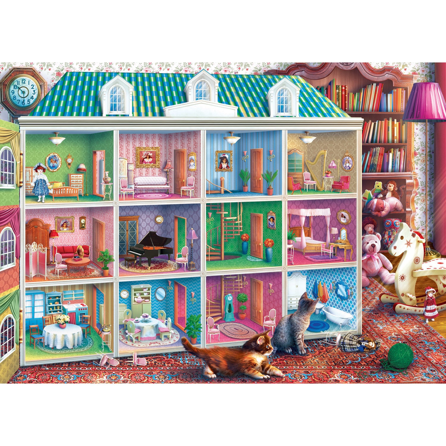 Inside Out - Sophia's Dollhouse 1000 Piece Puzzle