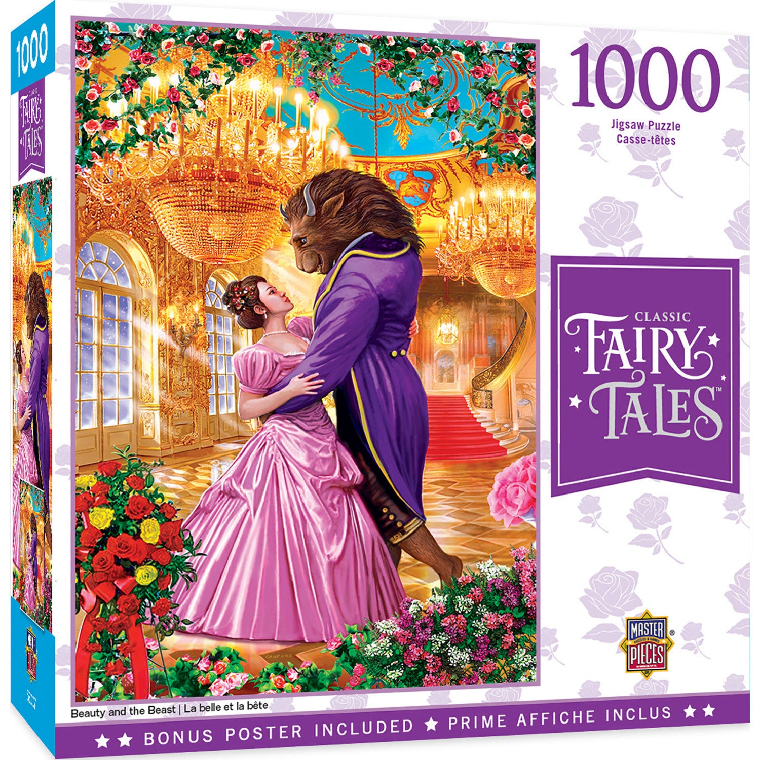 Classic Fairy Tales - Beauty and the Beast 1000 Piece Jigsaw Puzzle