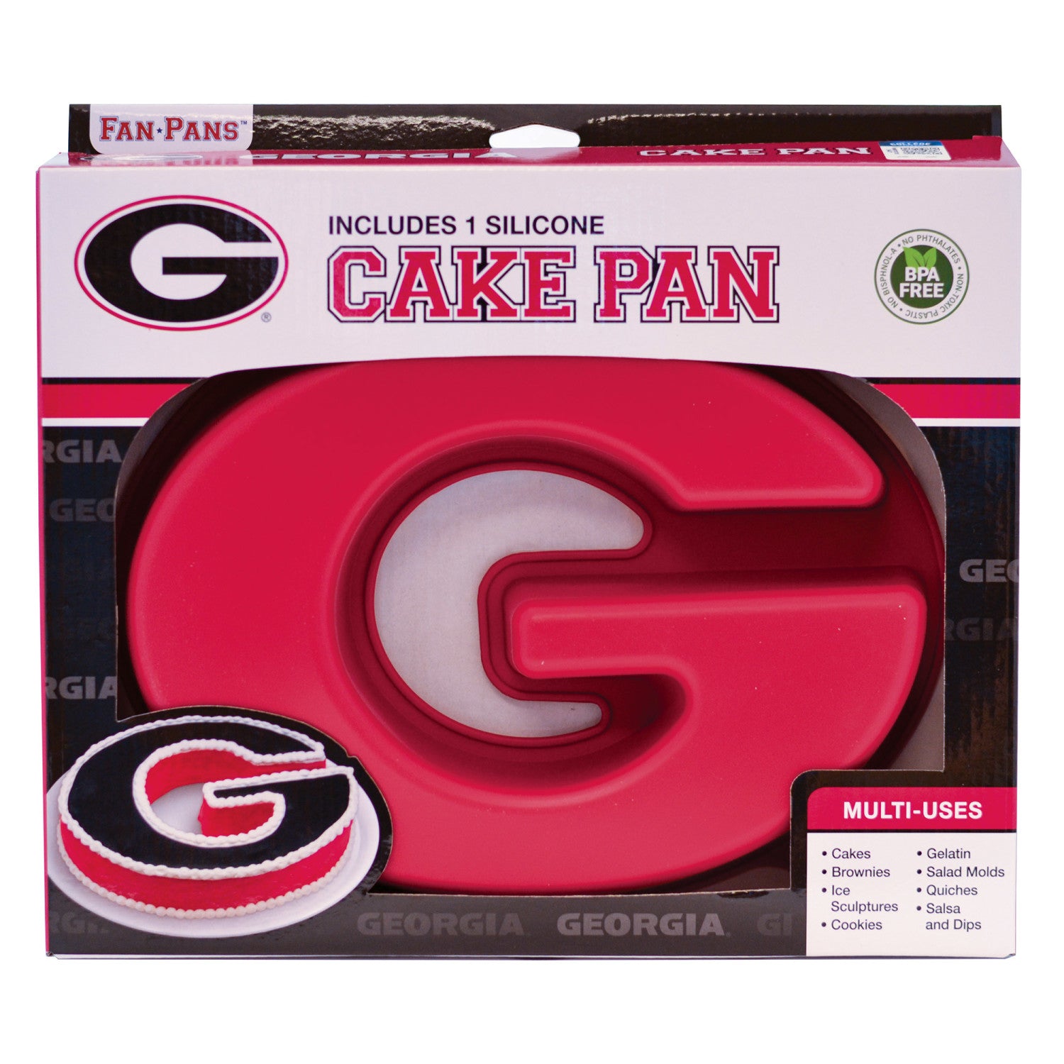 Georgia Bulldogs NCAA Cake Pan