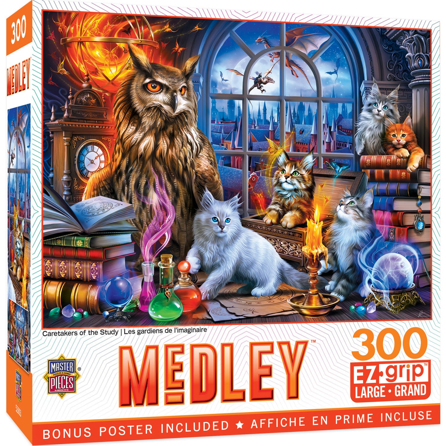 Medley - Caretakers of the Study 300 Piece EZ Grip Puzzle