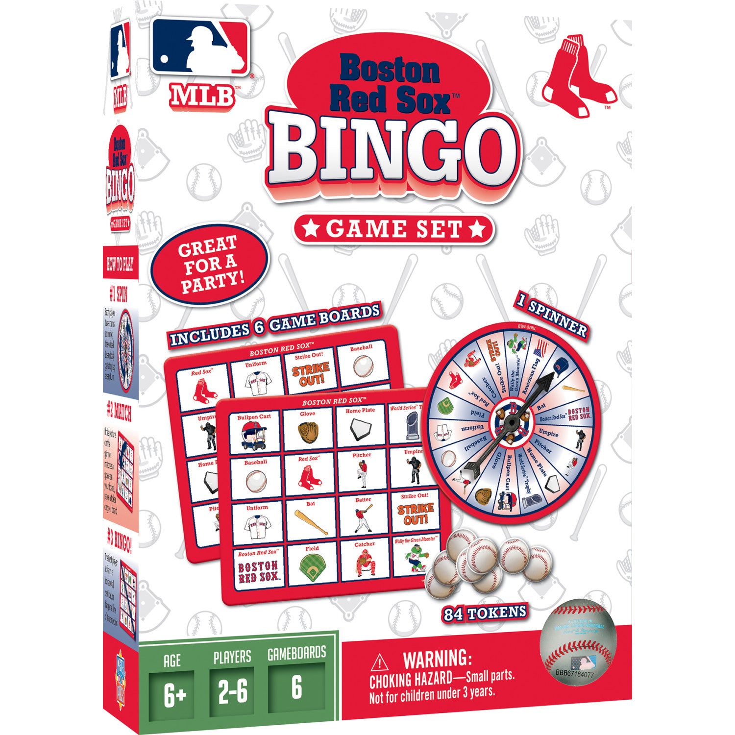 Boston Red Sox Bingo Game