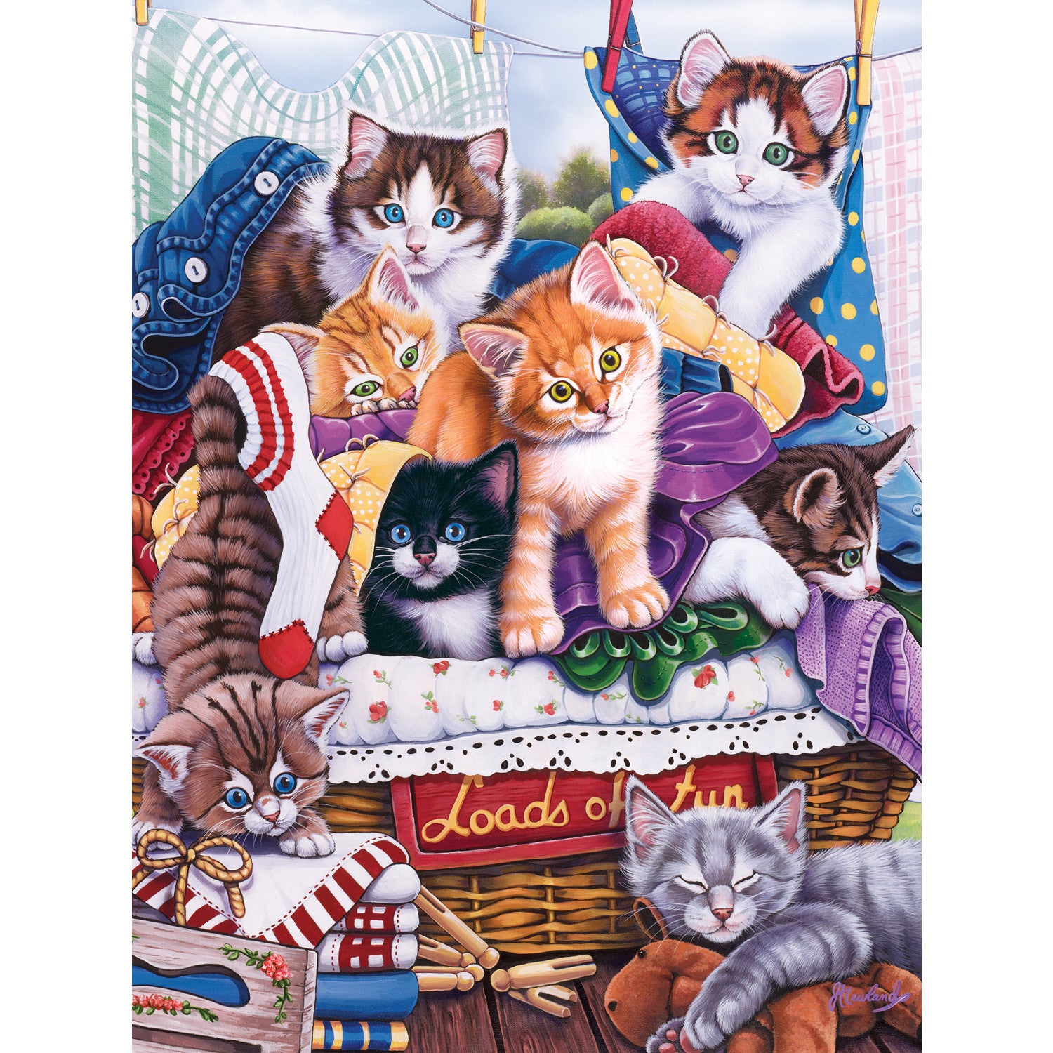 Playful Paws - Loads of Fun 300 Piece Puzzle