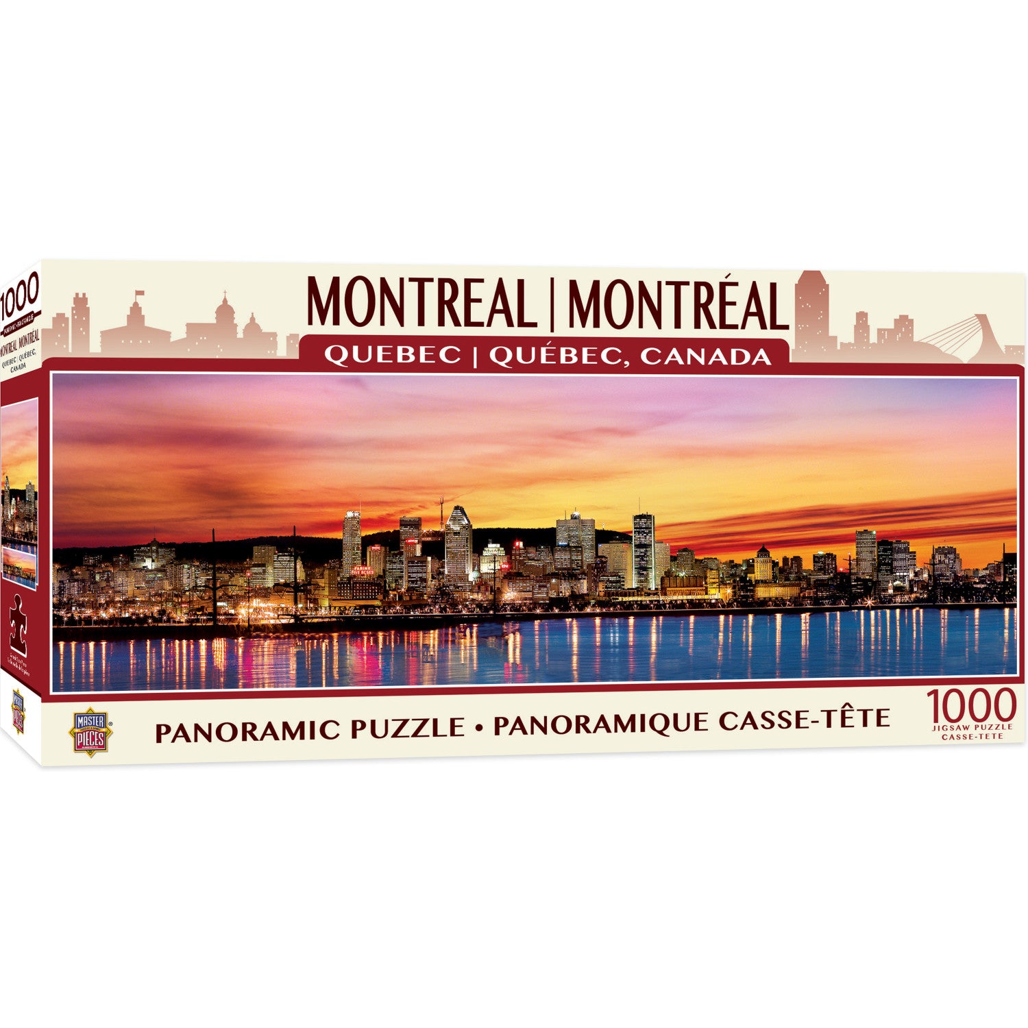 American Vista Panoramic - Montreal 1000 Piece Puzzle