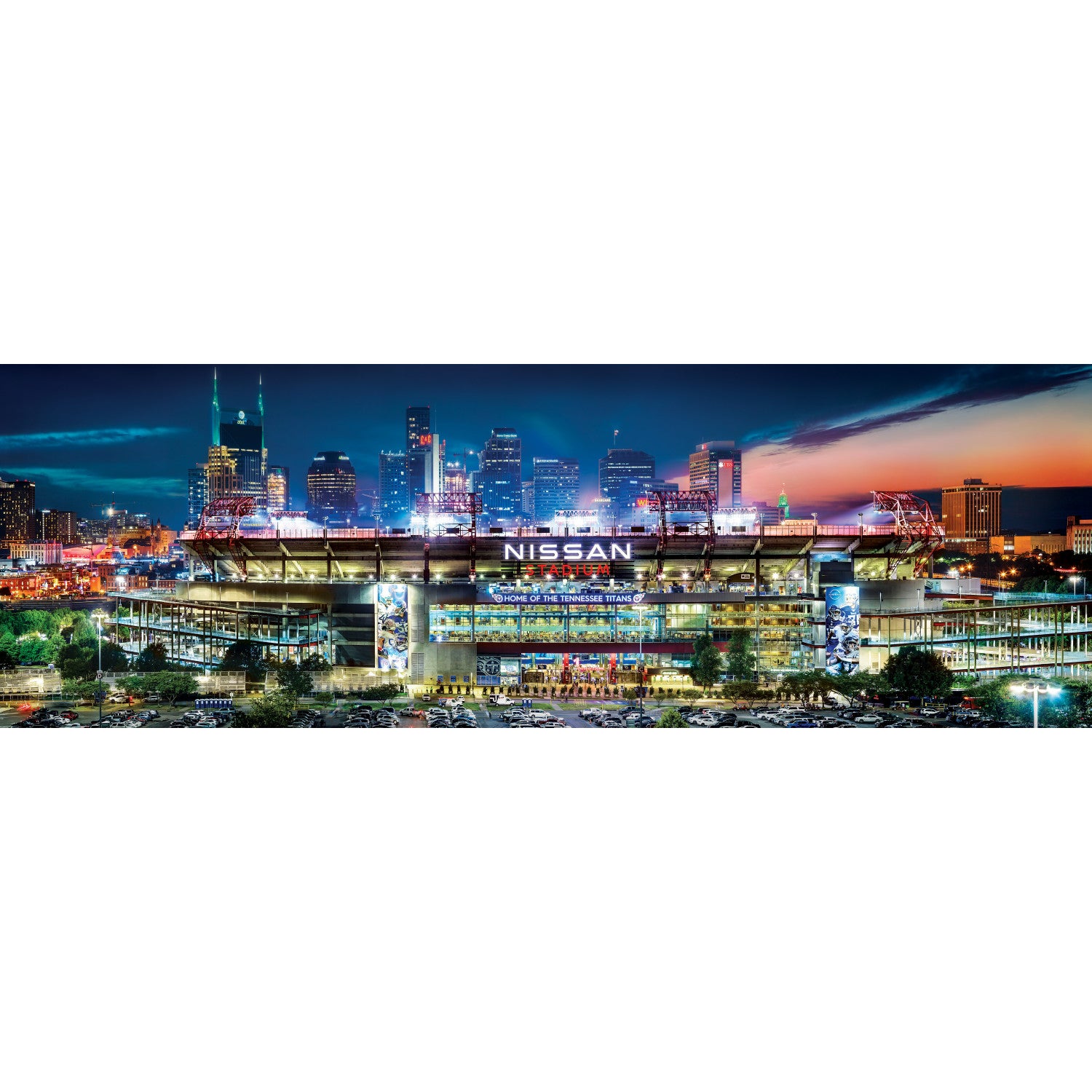 Tennessee Titans NFL 1000pc Panoramic Puzzle - Stadium