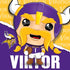 Minnesota Vikings NFL Mascot 100 Piece Square Puzzle