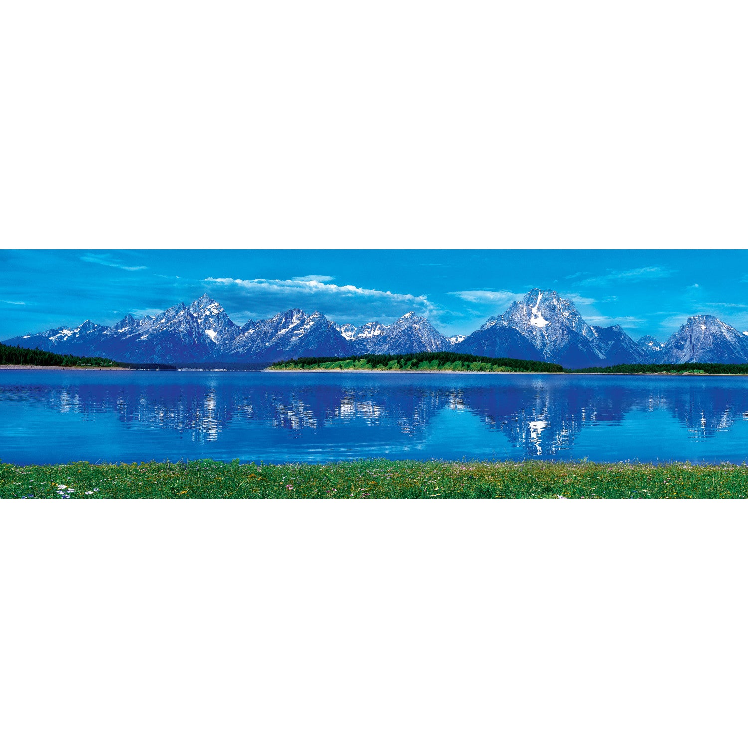 American Vista Panoramic - Grand Teton 1000 Piece Puzzle
