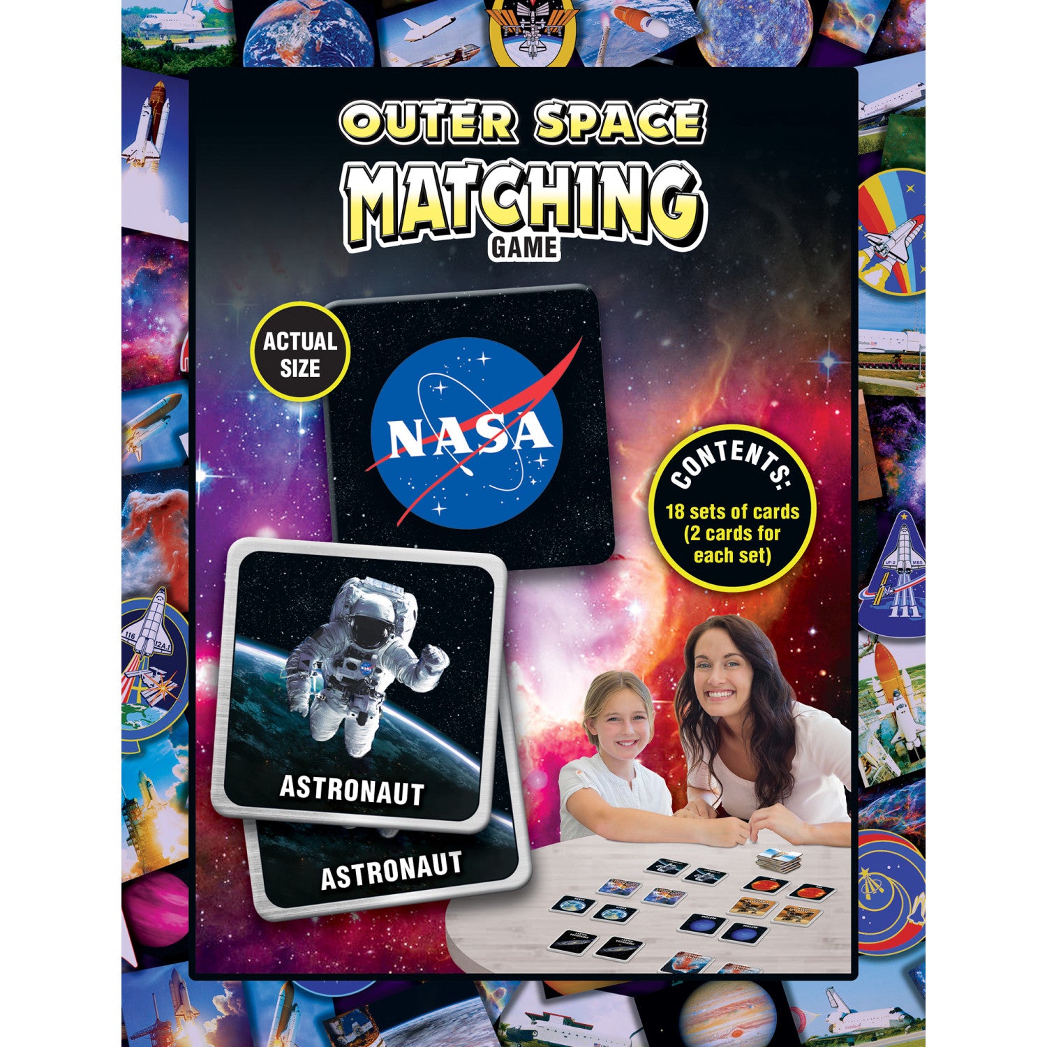 Outer Space Matching Game