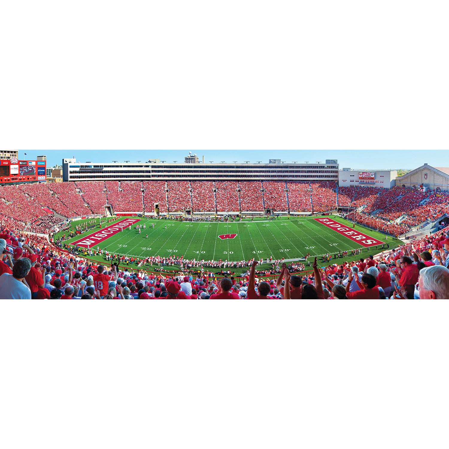 Wisconsin Badgers NCAA 1000pc Panoramic Puzzle