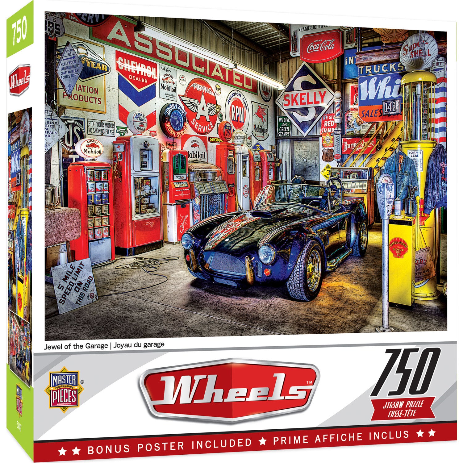 Wheels - Jewel of the Garage 750 Piece Puzzle