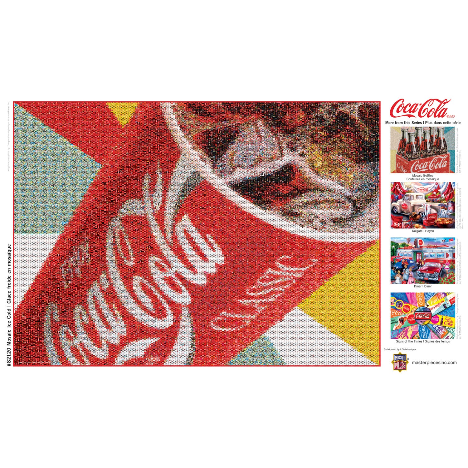 Coca-Cola - Photomosaic Big Gulp 1000 Piece Puzzle
