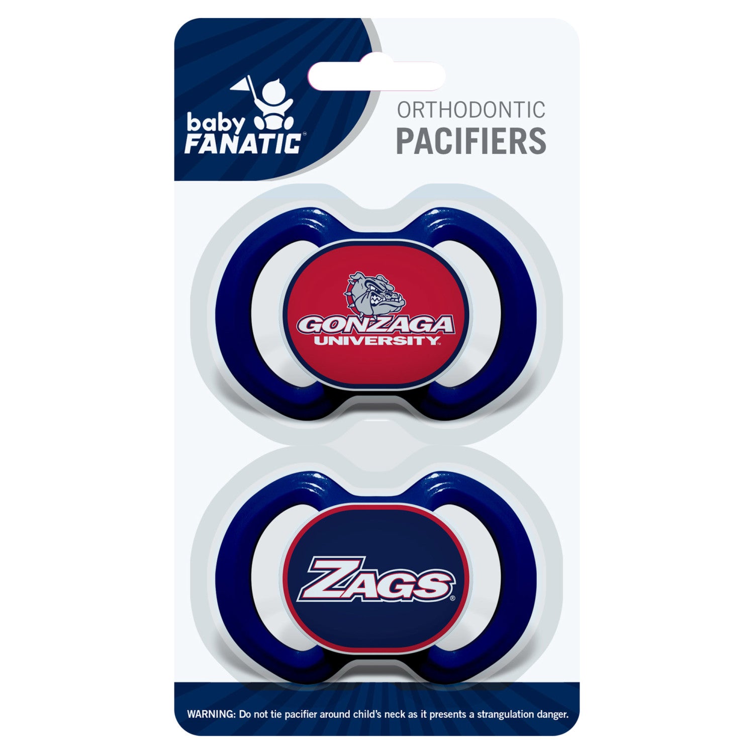 Gonzaga Bulldogs - Pacifier 2-Pack