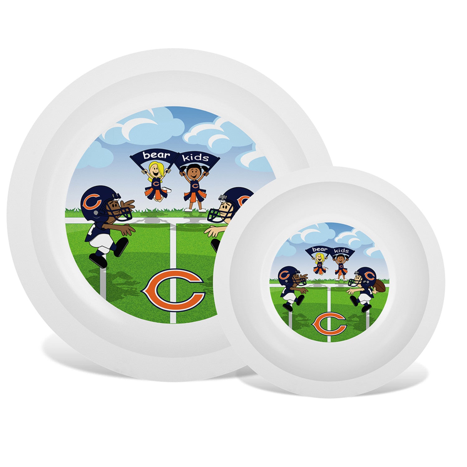 Chicago Bears - Baby Plate & Bowl Set