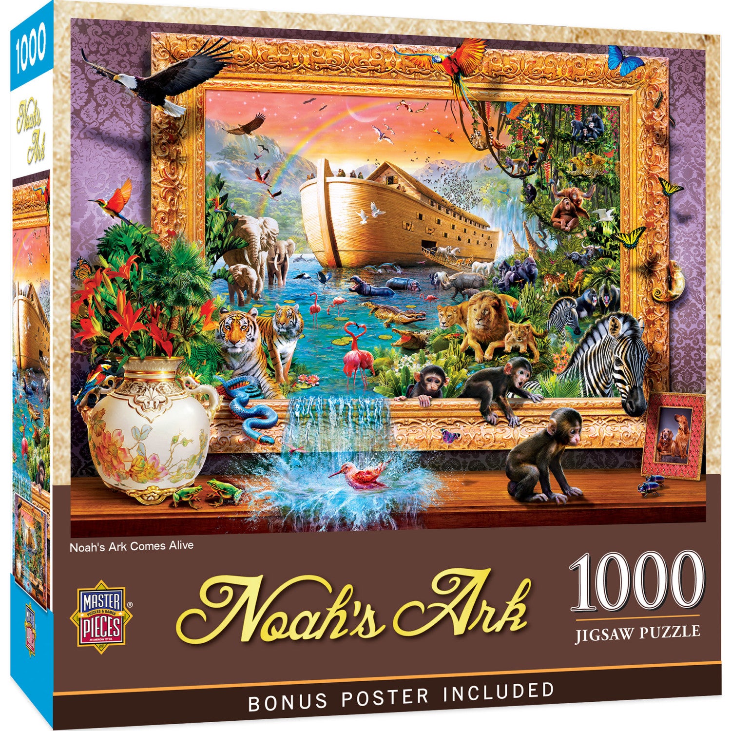 Noah's Ark Comes Alive - 1000 Piece Jigsaw Puzzle