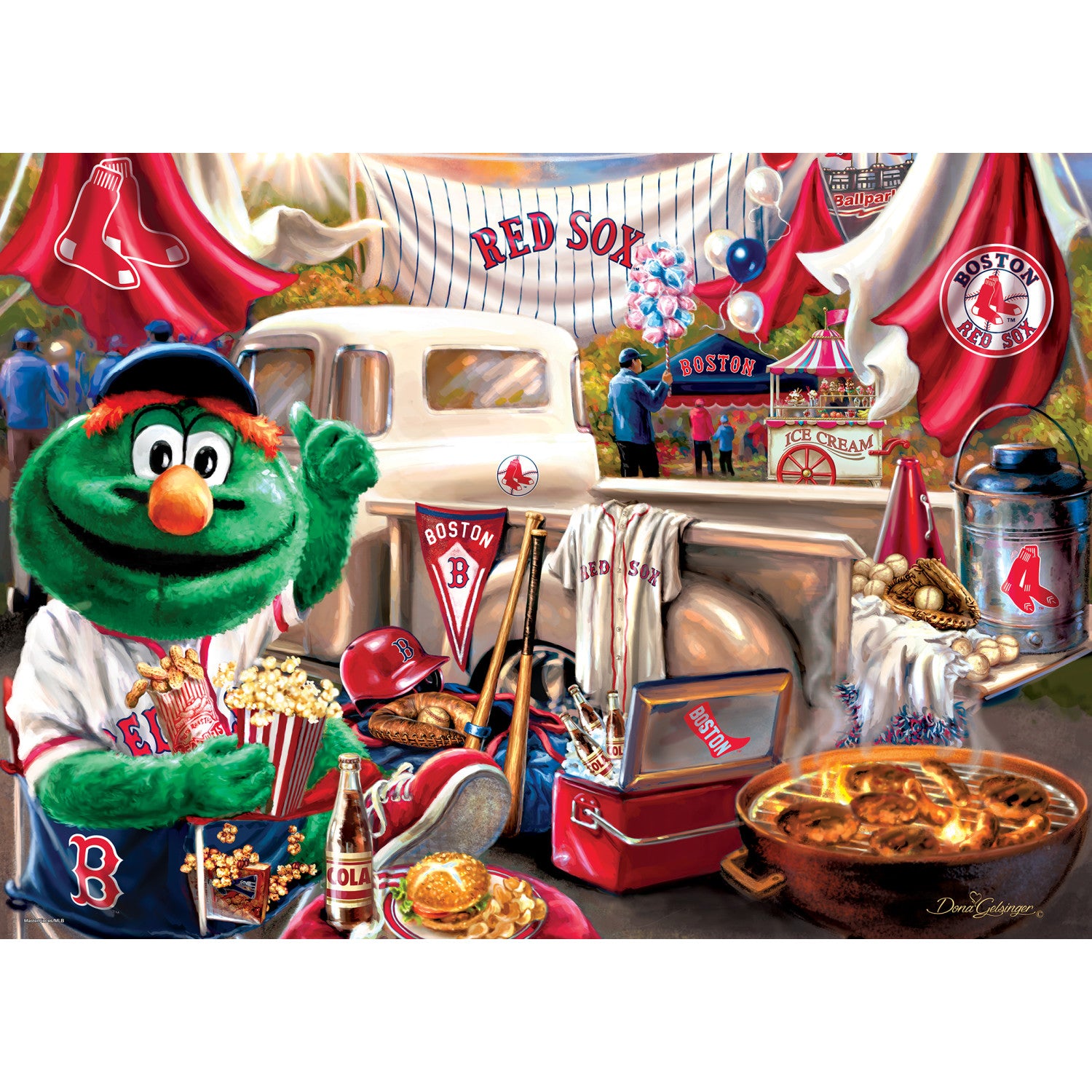 Boston Red Sox MLB Gameday 1000pc Puzzle