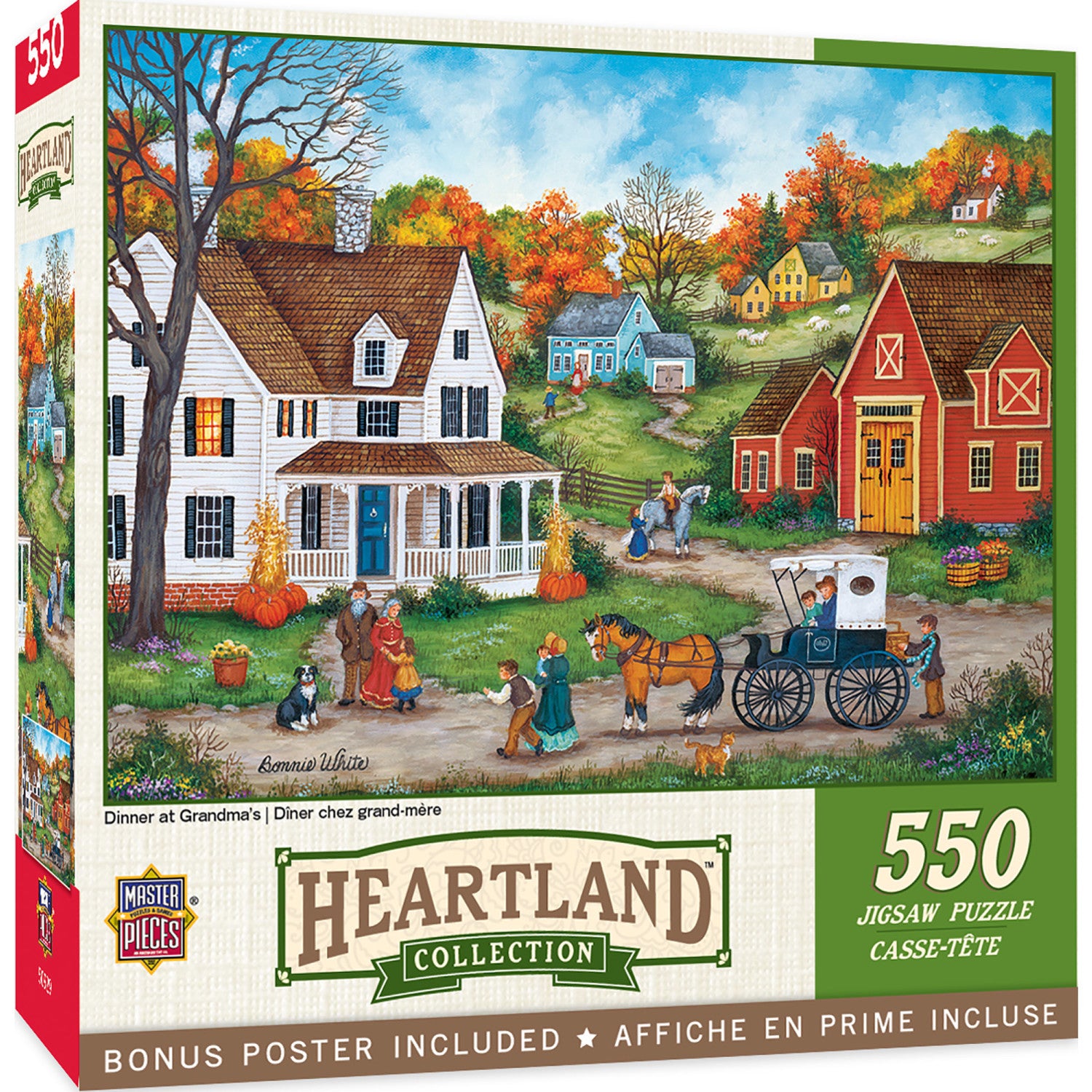 Heartland - Dinner at Grandmas 550 Piece Puzzle
