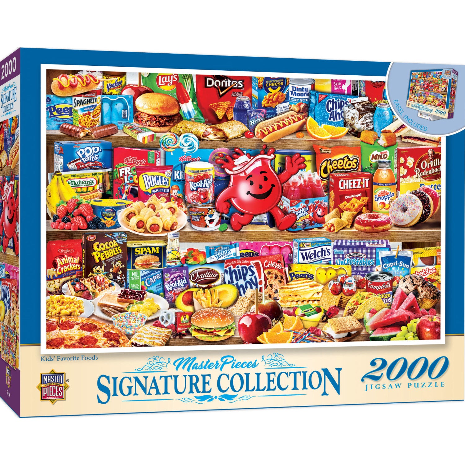 Signature Collection - Kids' Favorite Foods 2000 Piece Jigsaw Puzzle