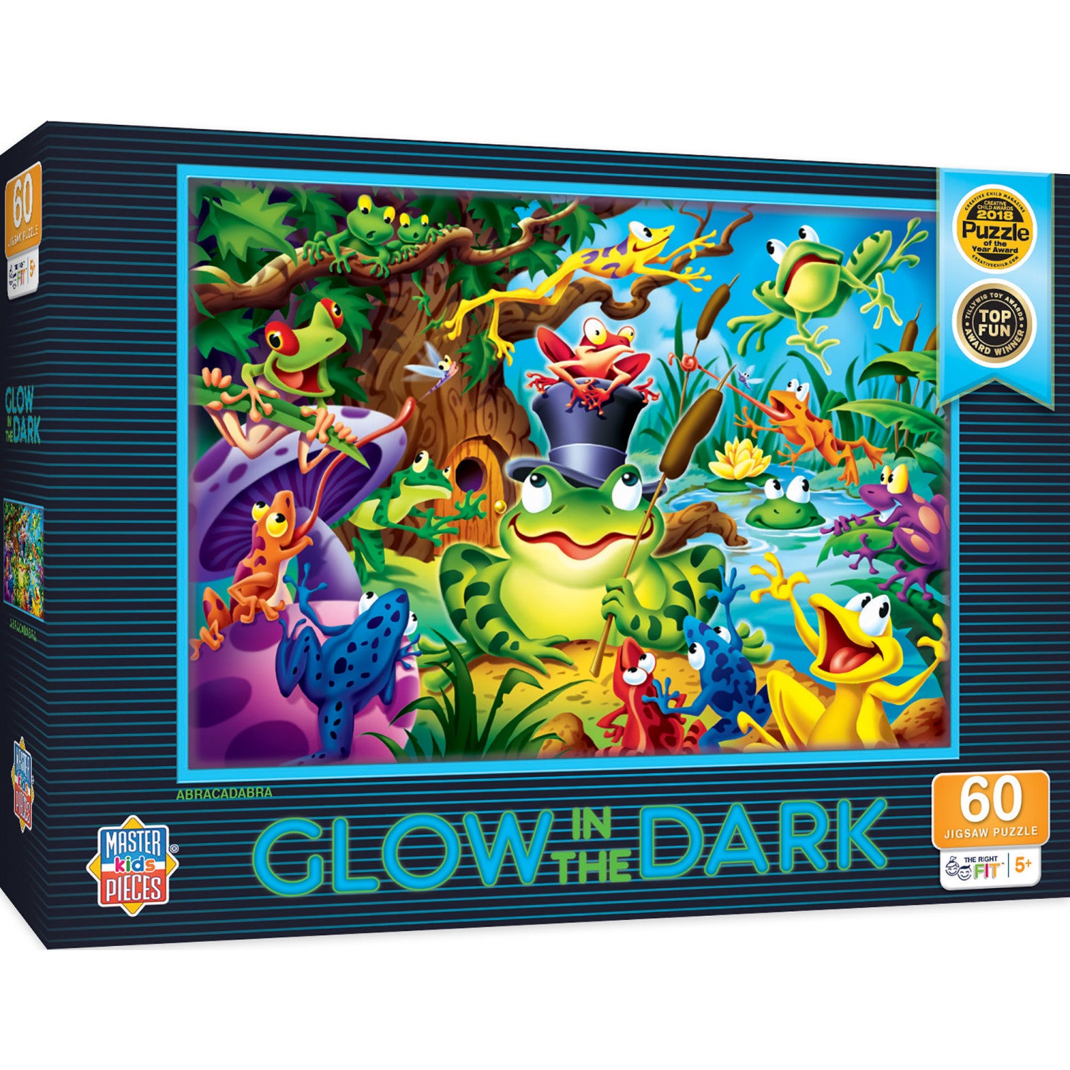 Glow in the Dark - Abracadabra 60 Piece Kids Puzzle