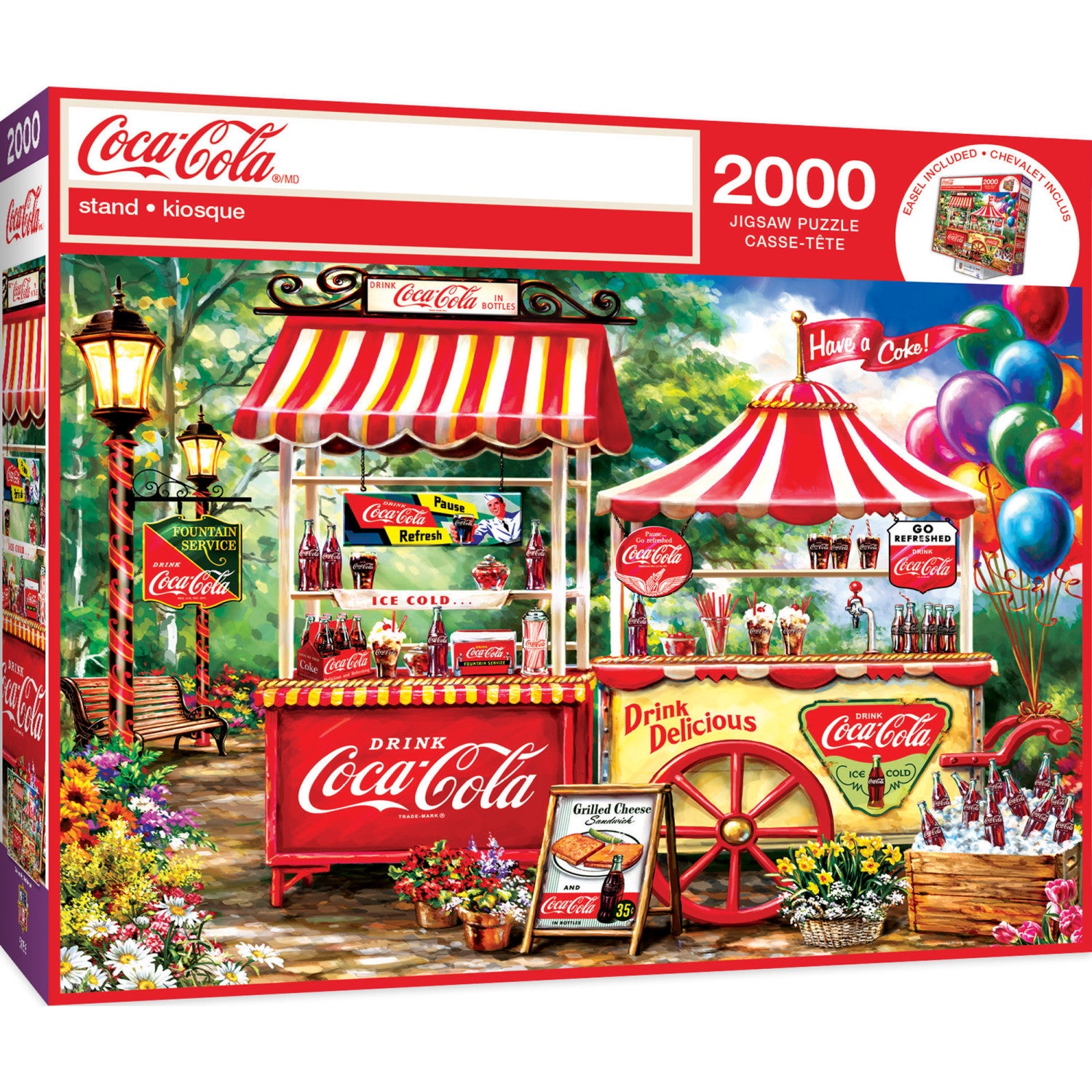 Signature Collection - Coca-Cola Stand 2000 Piece Jigsaw Puzzle