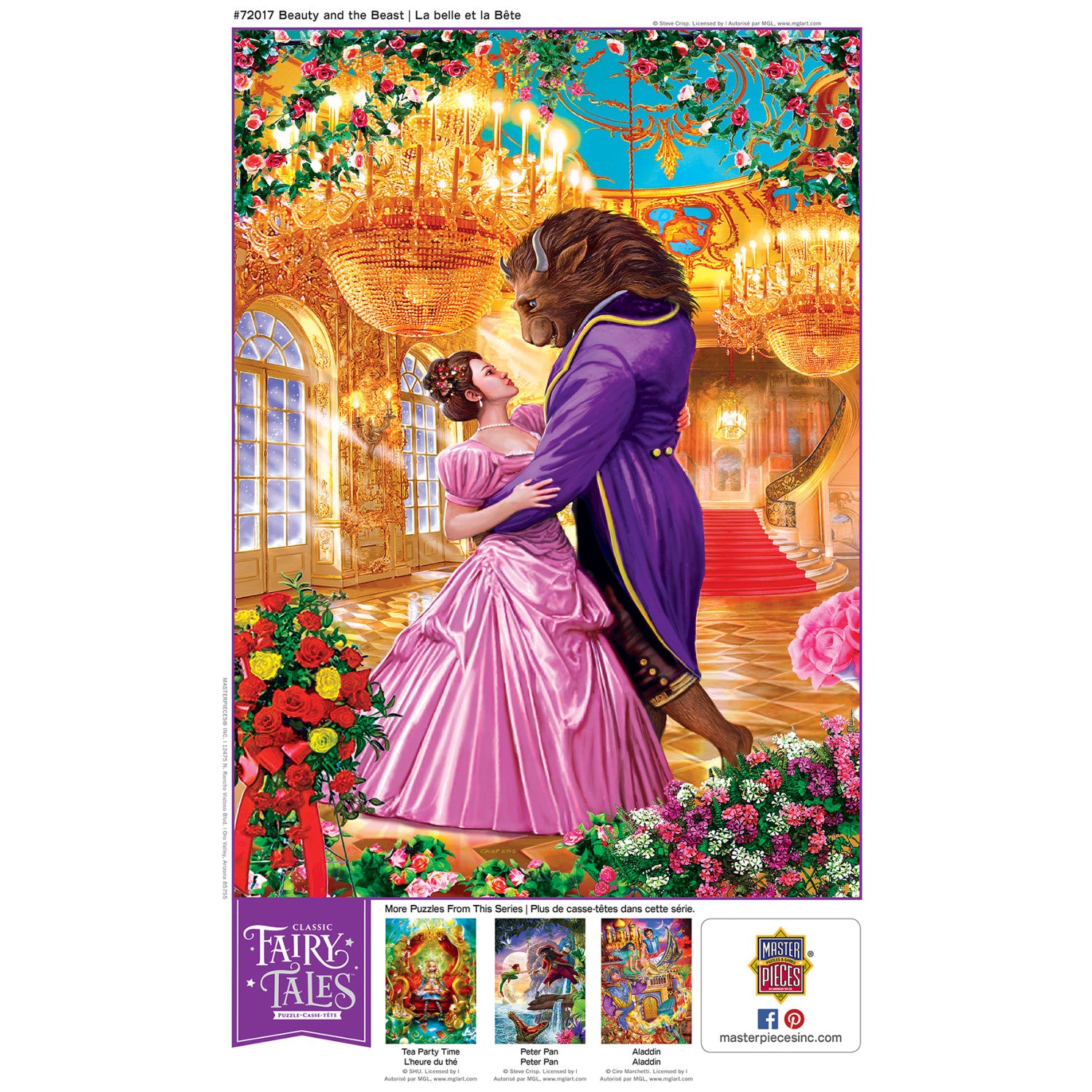 Classic Fairytales - Beauty and the Beast 1000 Piece Puzzle