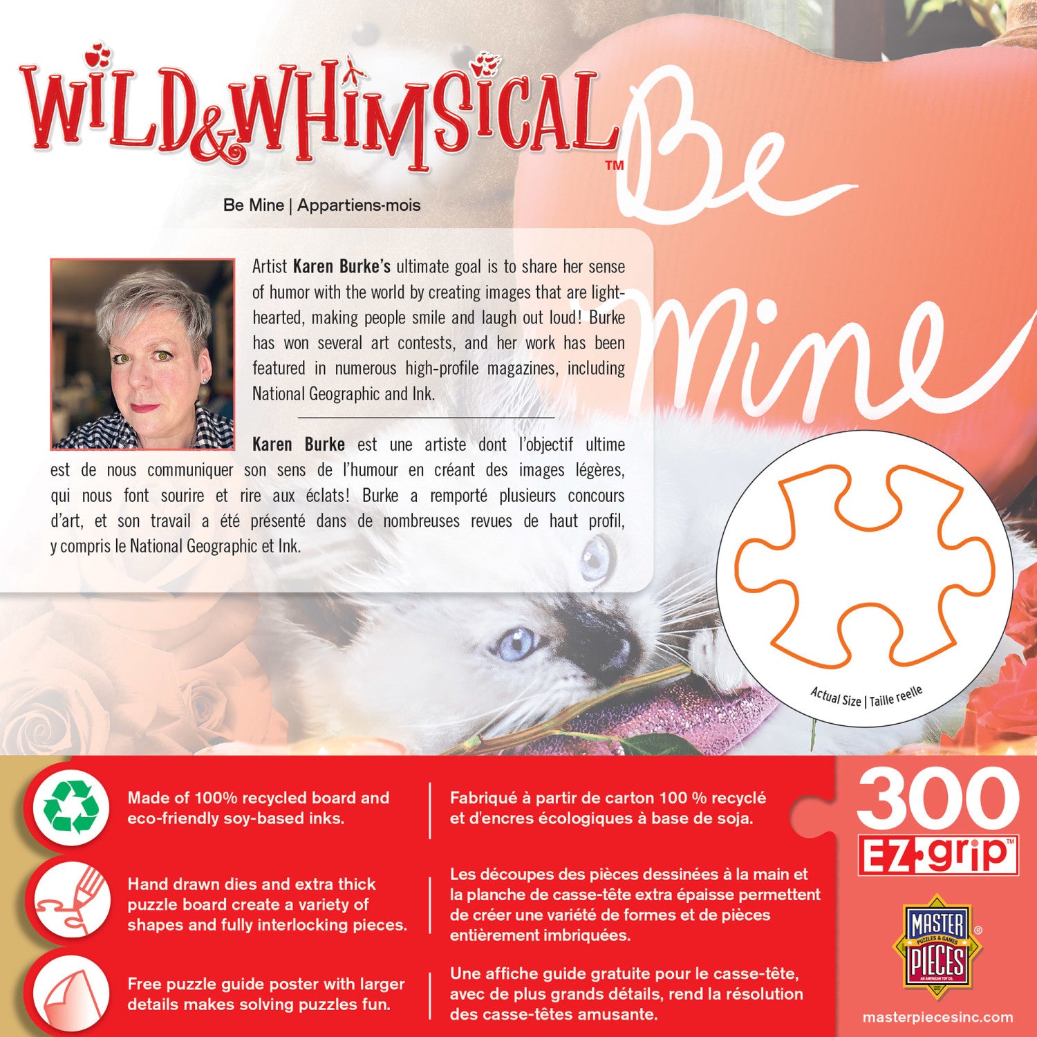 Wild & Whimsical - Be Mine 300 Piece EZ Grip Jigsaw Puzzle