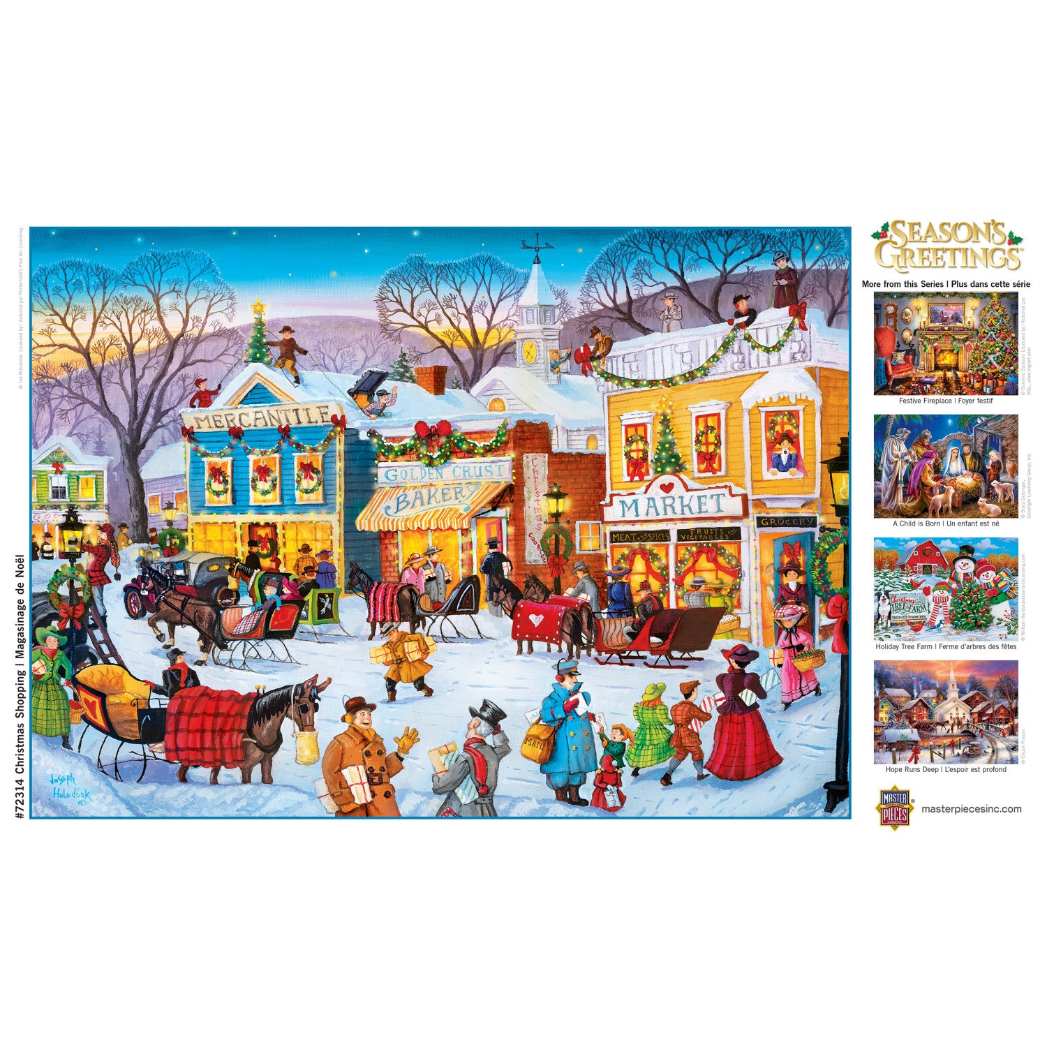 Holiday - Christmas Shopping 1000 Piece Puzzle