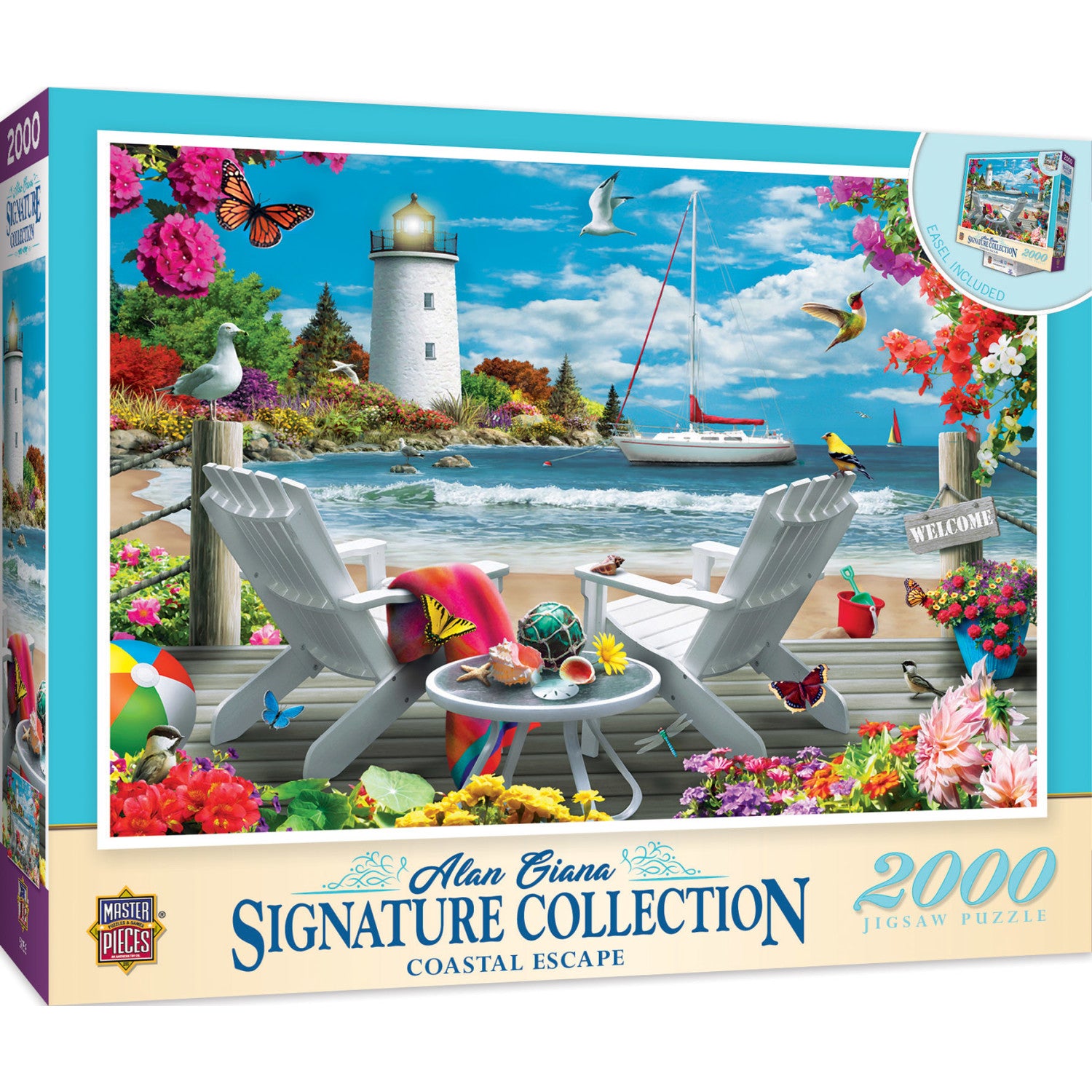 Signature Collection - Coastal Escape 2000 Piece Puzzle