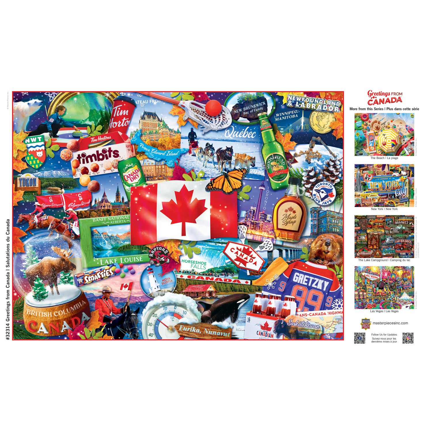 Greetings From Canada - 550 Piece Puzzle