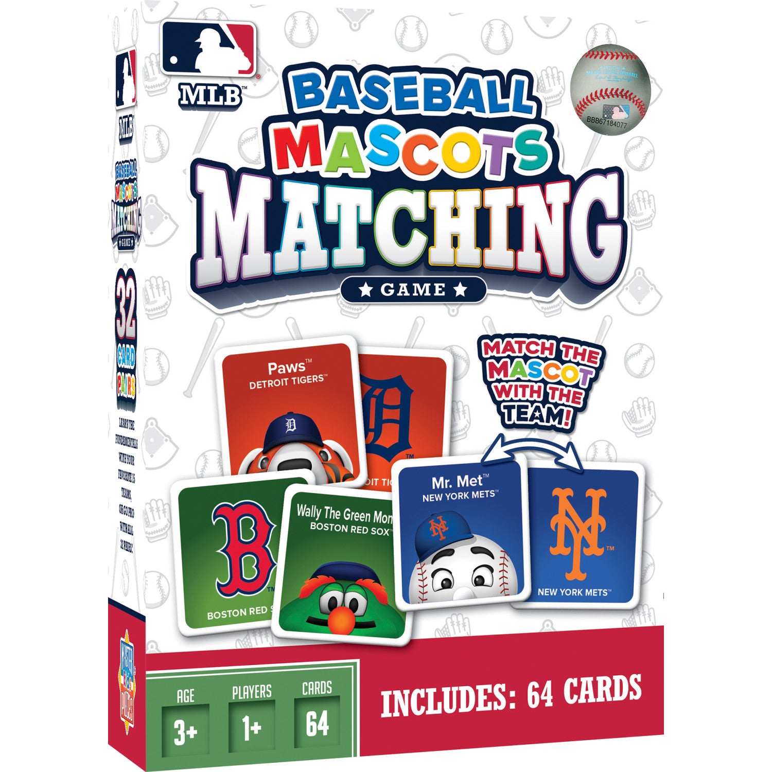 MLB - Mascots Matching Game