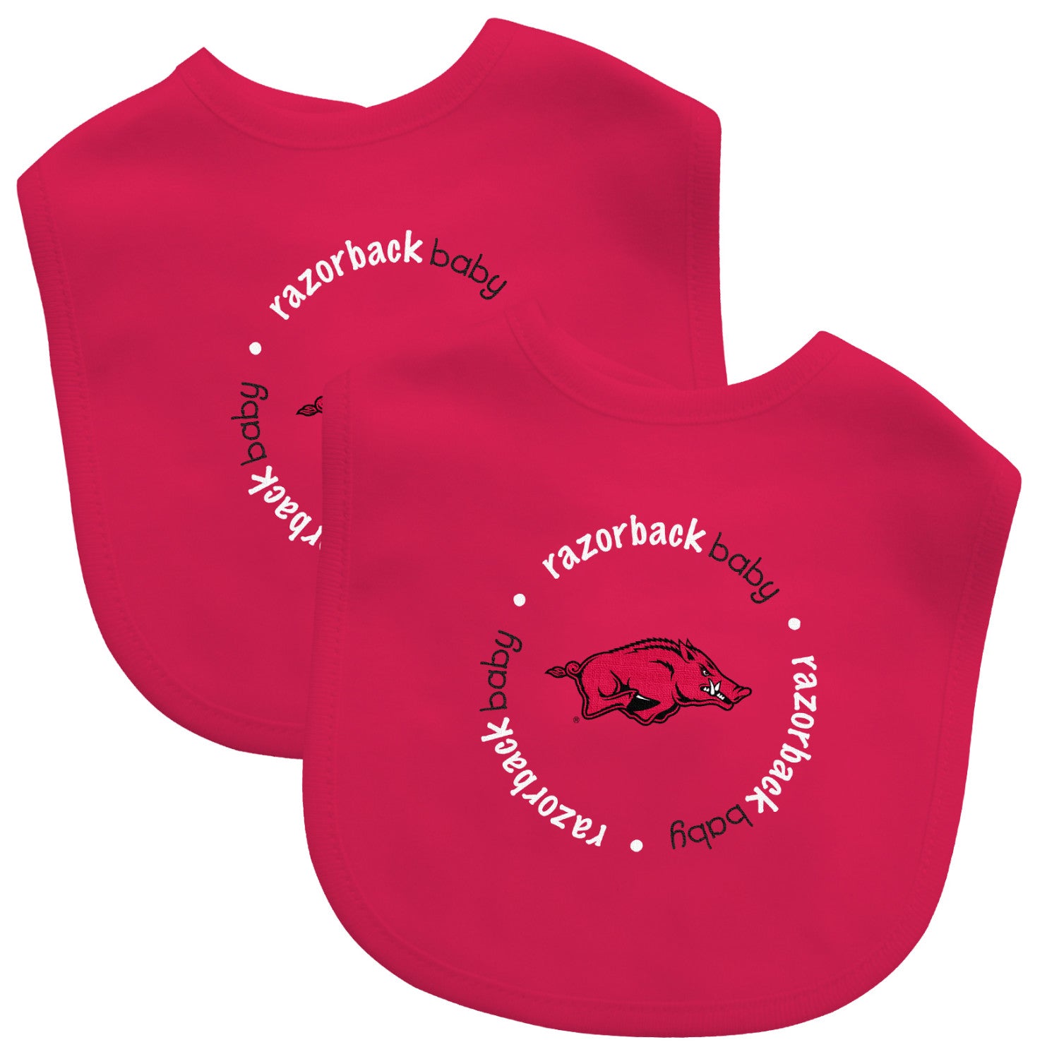 Arkansas Razorbacks - Baby Bibs 2-Pack