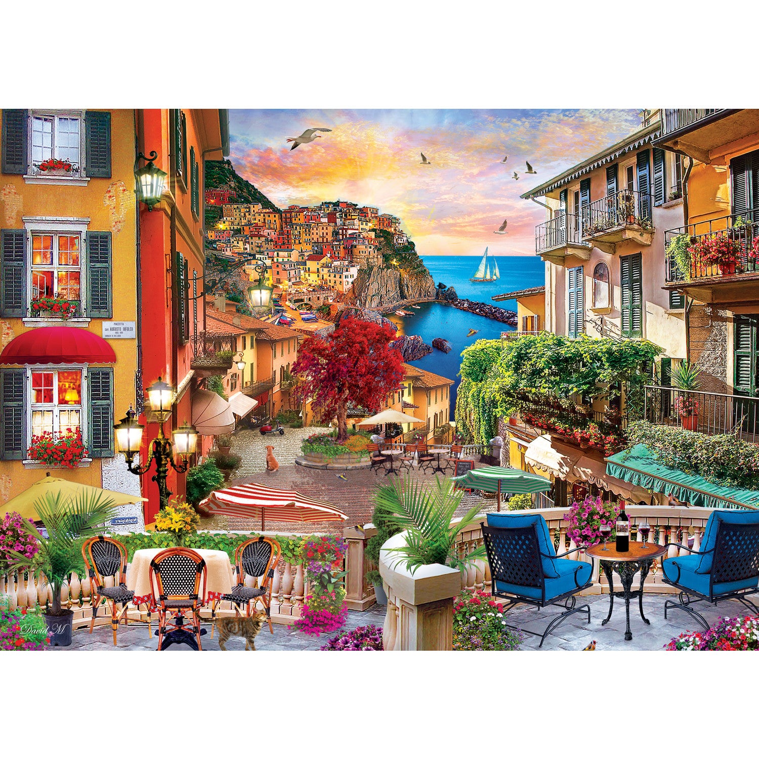 Travel Diary - Italian Afternoon 500 Piece Puzzle