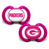 Green Bay Packers - Pink Pacifier 2-Pack