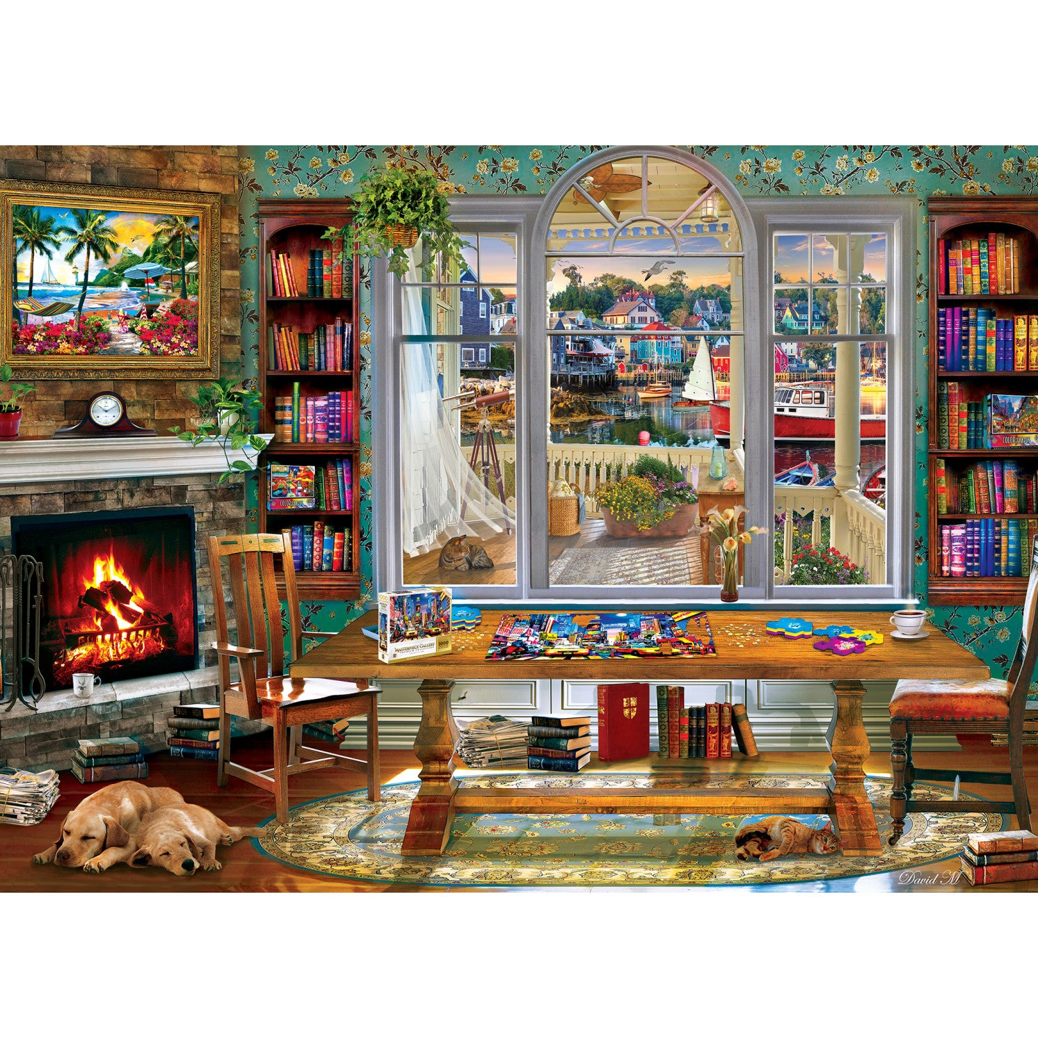 MasterPiece Gallery - A Puzzling Afternoon 1000 Piece Puzzle