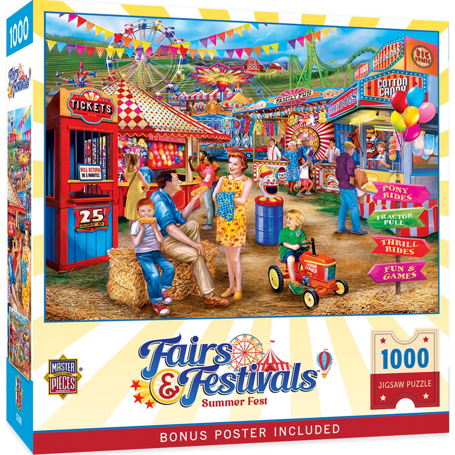 Fairs & Festivals - Summer Fest 1000 Piece Puzzle