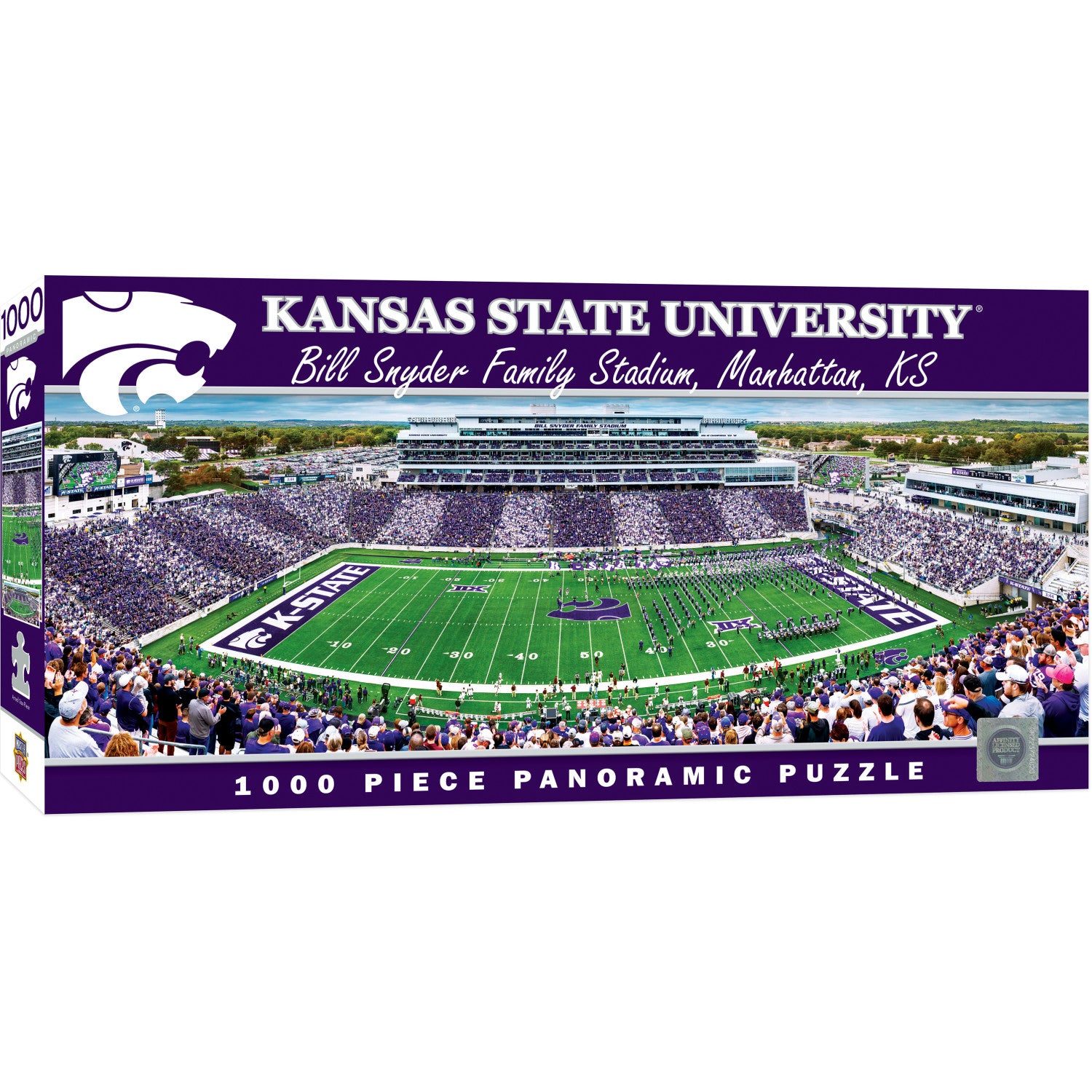 Kansas State Wildcats - 1000 Piece Panoramic Jigsaw Puzzle