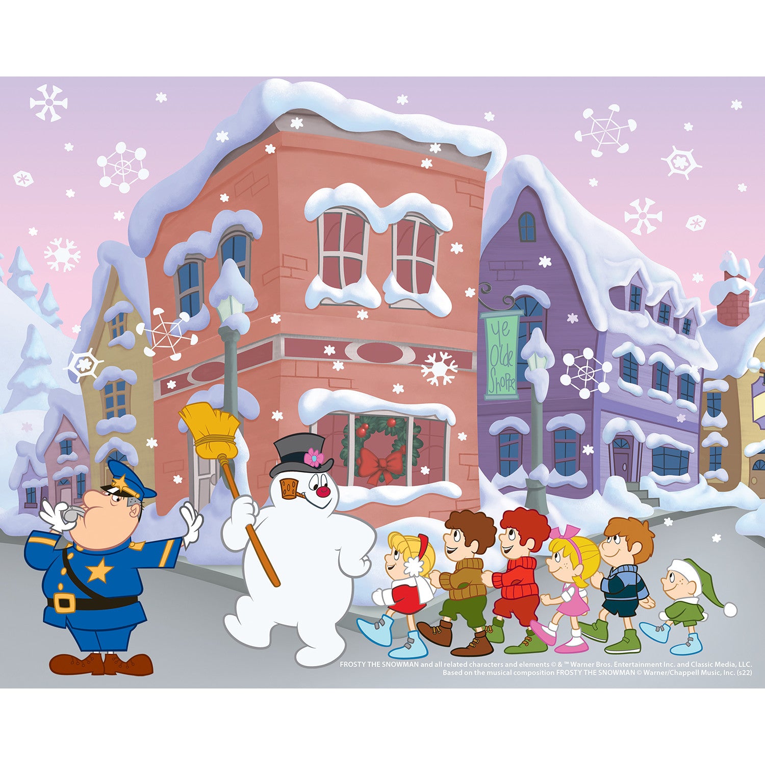 Frosty the Snowman 4-Pack 100 Piece Puzzles