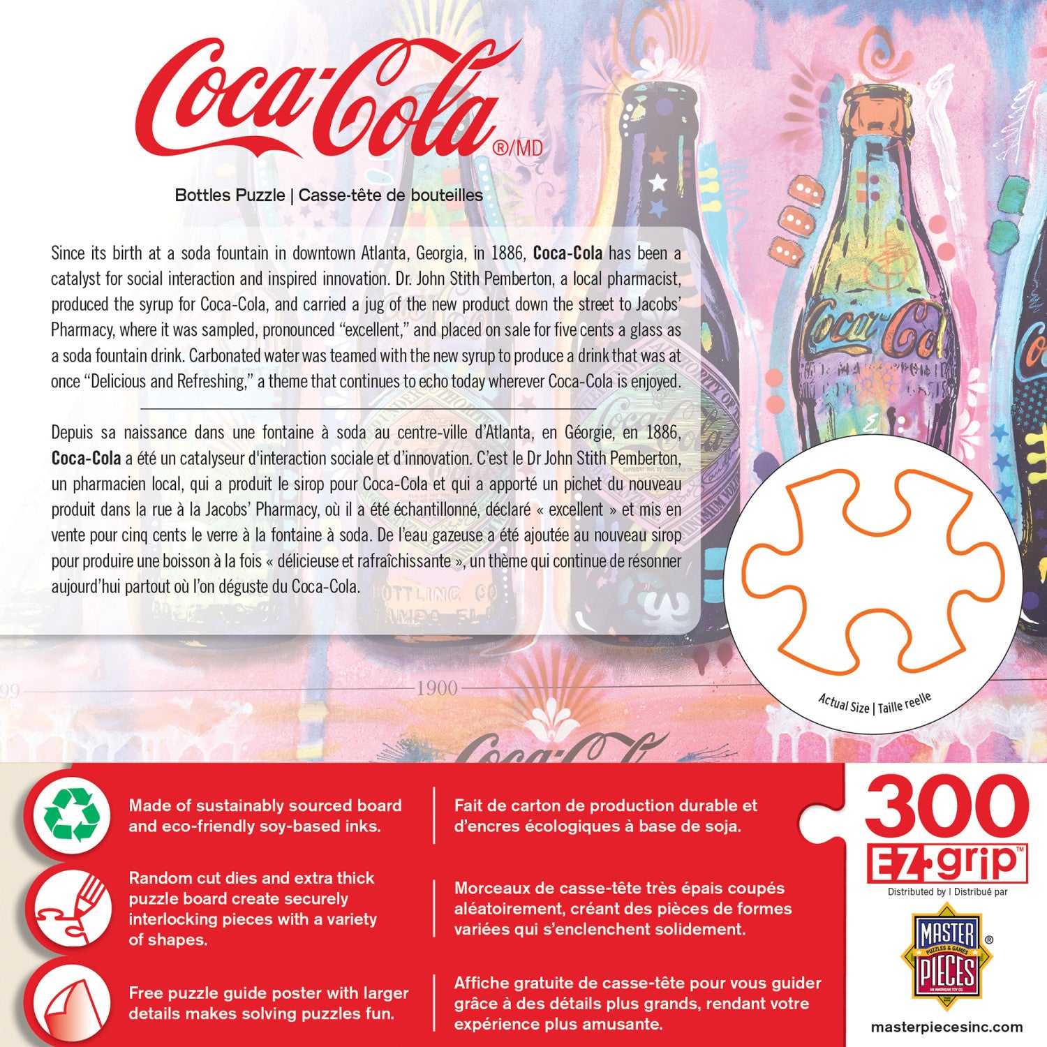 Coca-Cola - Sign of Good Taste 300 Piece EZ Grip Puzzle