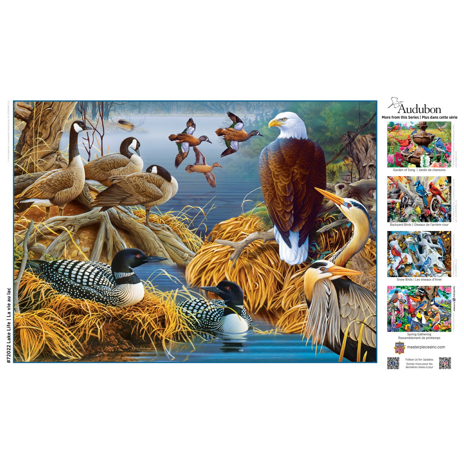Audubon - Lake Life 1000 Piece Puzzle