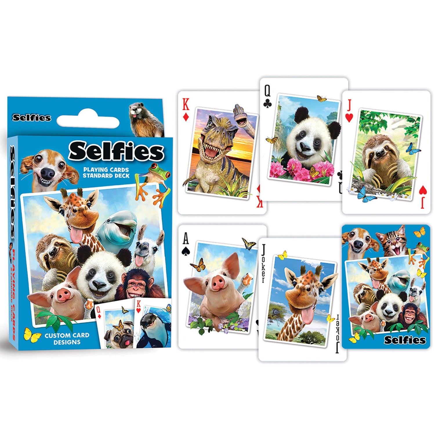 Selfies Playing Cards - 54 Card Deck