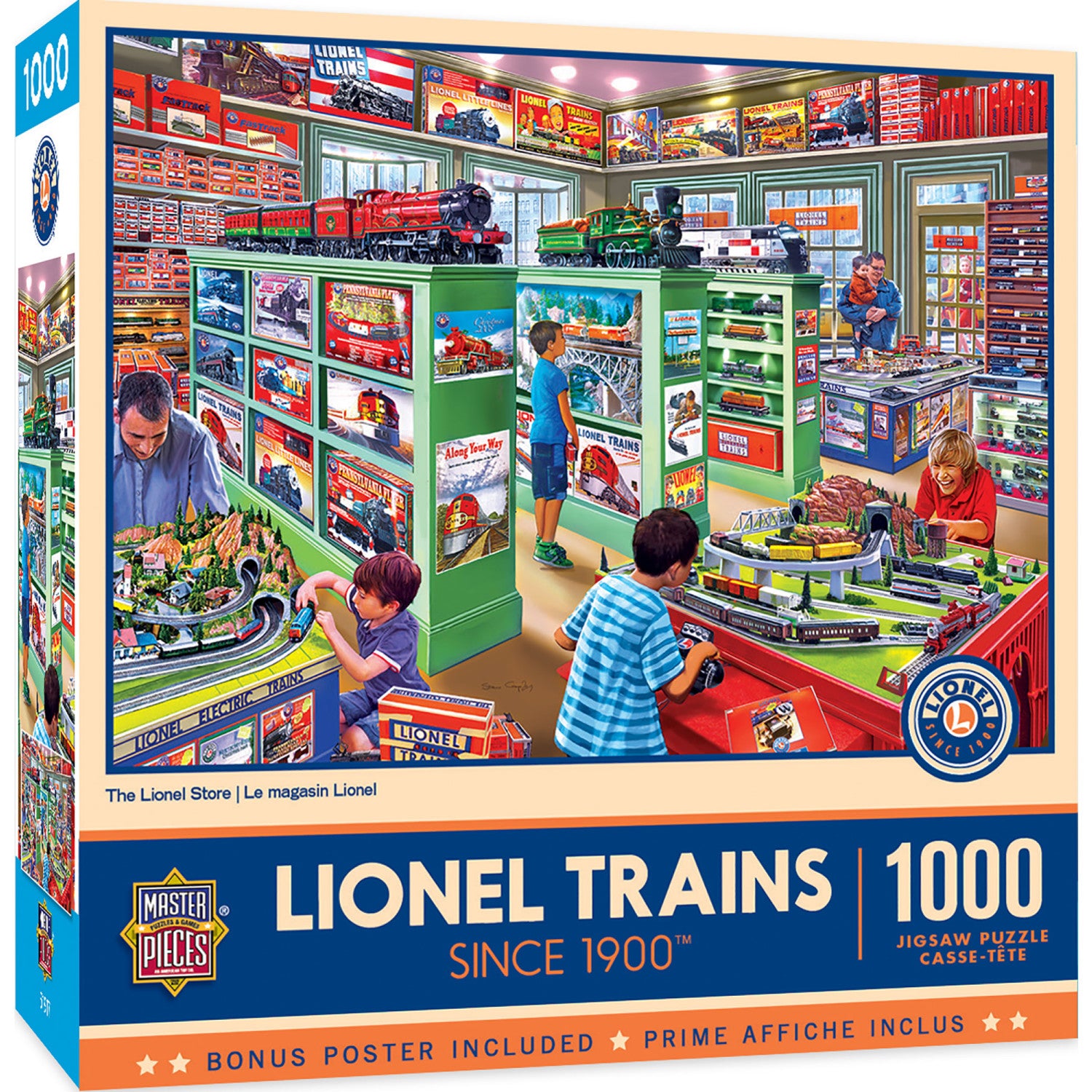 Lionel Trains - The Lionel Store 1000 Piece Jigsaw Puzzle