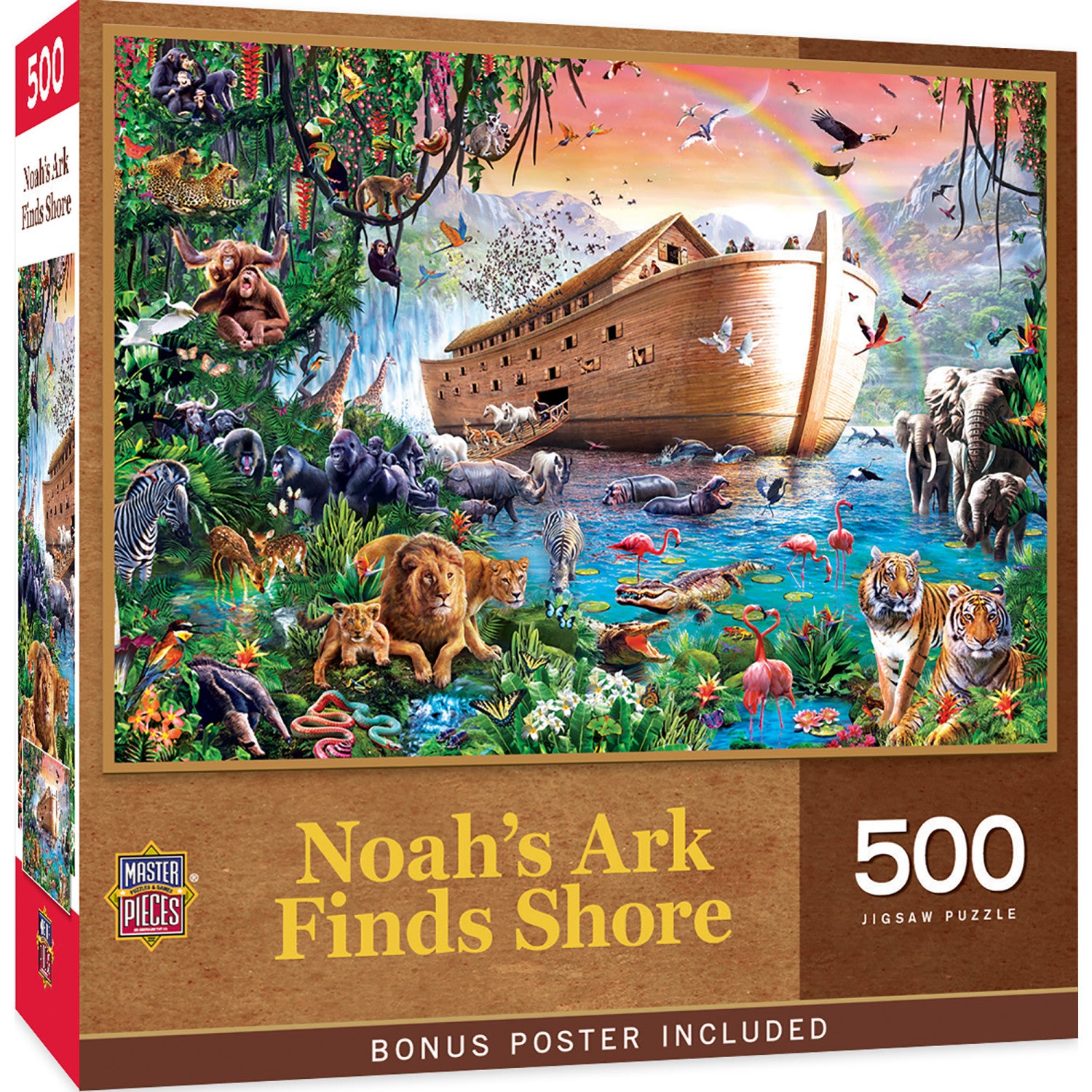 Noah's Ark Finds Shore 500 Piece Jigsaw Puzzle