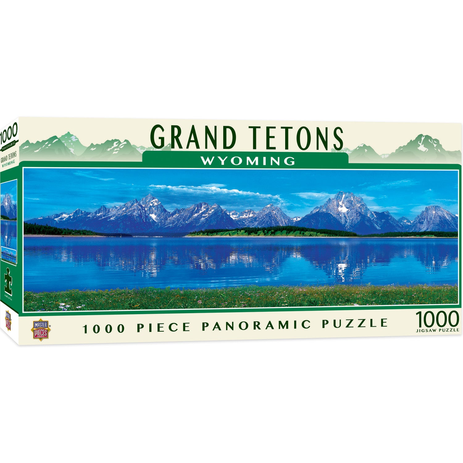 Grand Tetons, Wyoming 1000 Piece Panoramic Jigsaw Puzzle