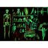 Glow in the Dark - On a Scary Night in October 500 Piece Jigsaw Puzzle