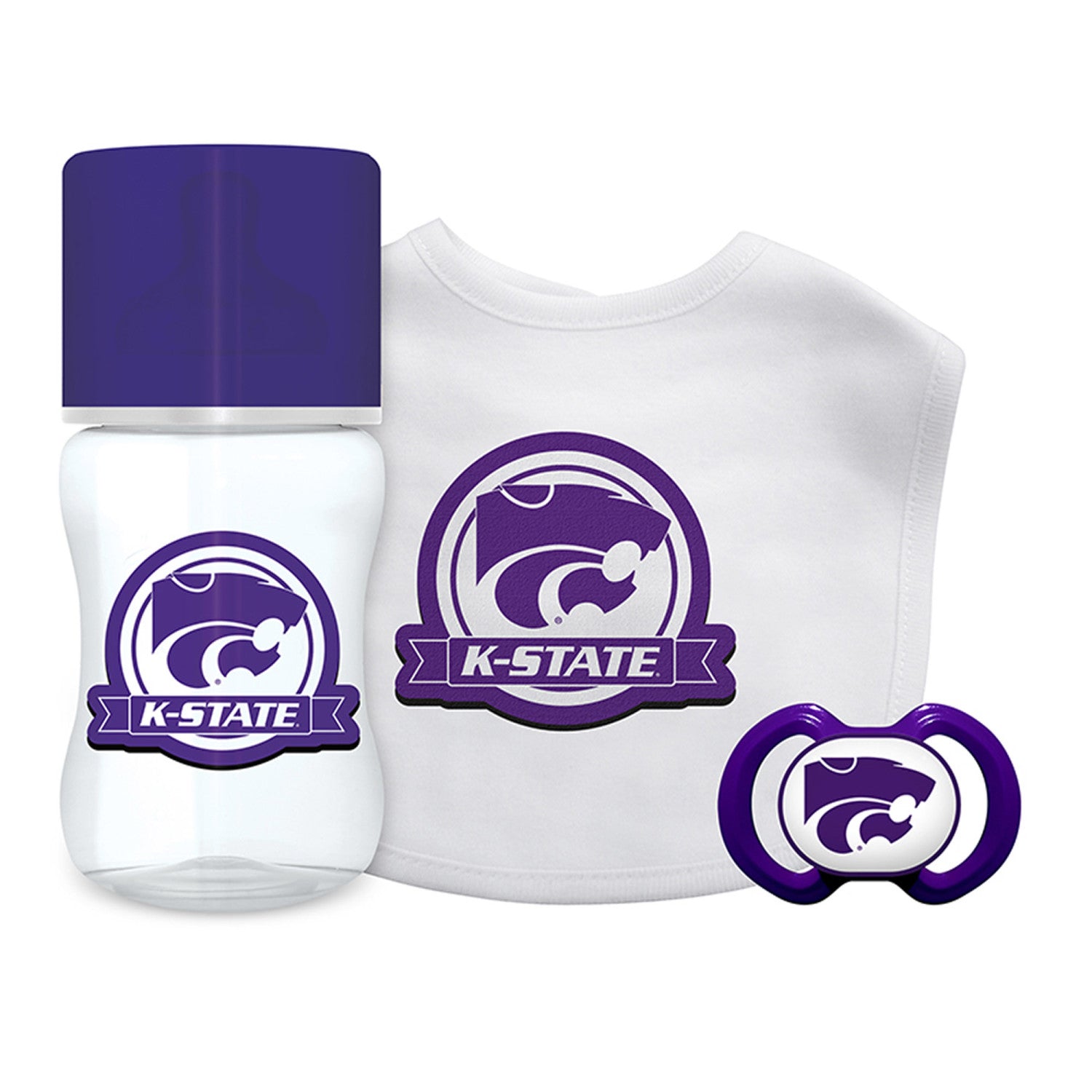 Kansas State Wildcats - 3-Piece Baby Gift Set