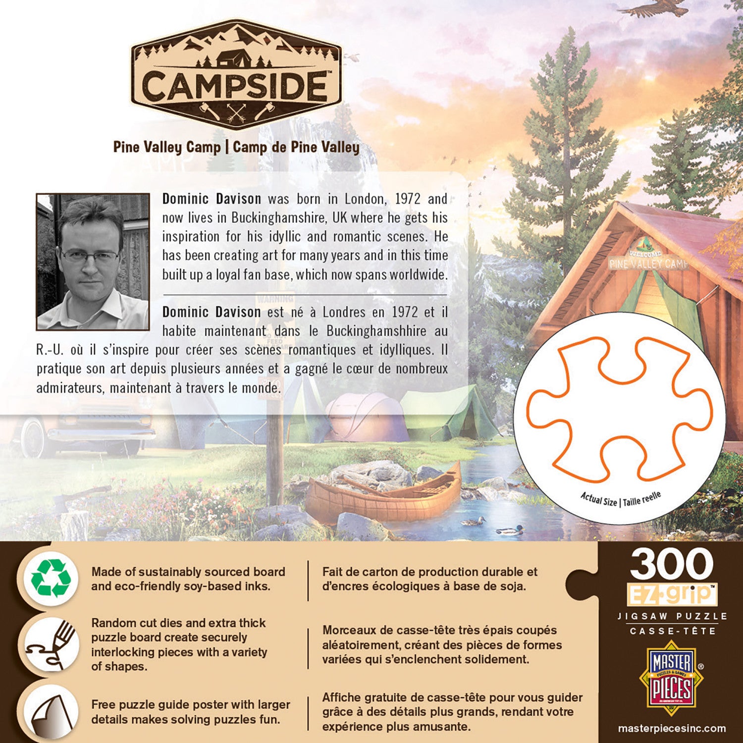 Campside - Pine Valley Camp 300 Piece EZ Grip Puzzle